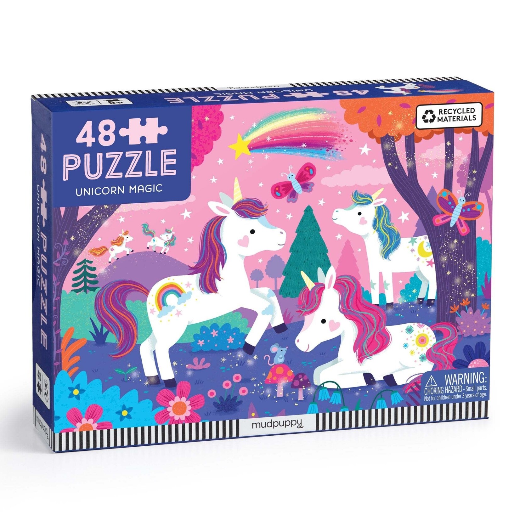 Mudpuppy Unicorn Magic 48 Piece Puzzle
