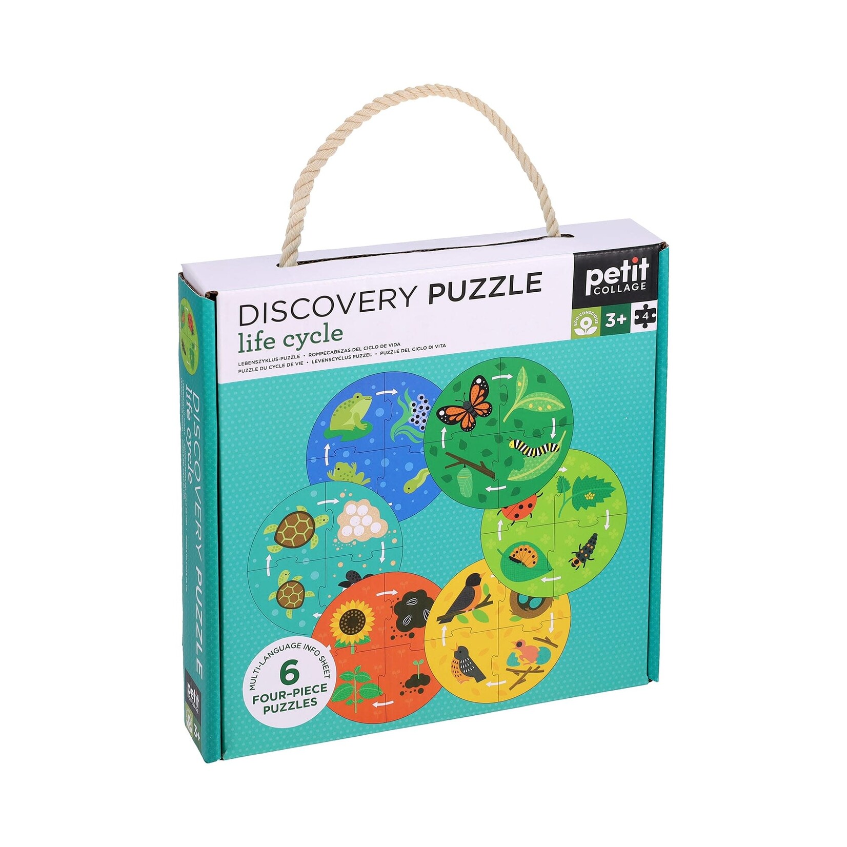 Petit Collage Discovery Puzzle: Life Cycle