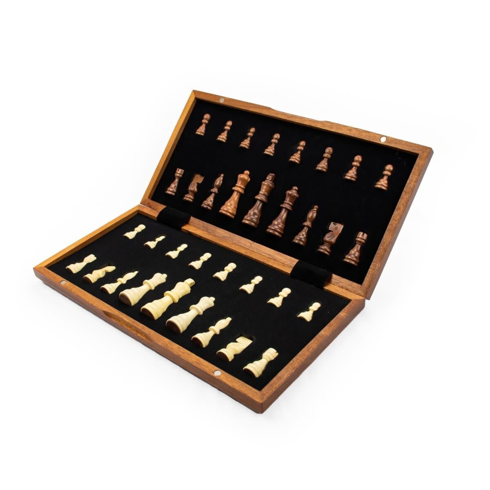 Let's Play Games Wooden Magnetic Chess Set (38cm)