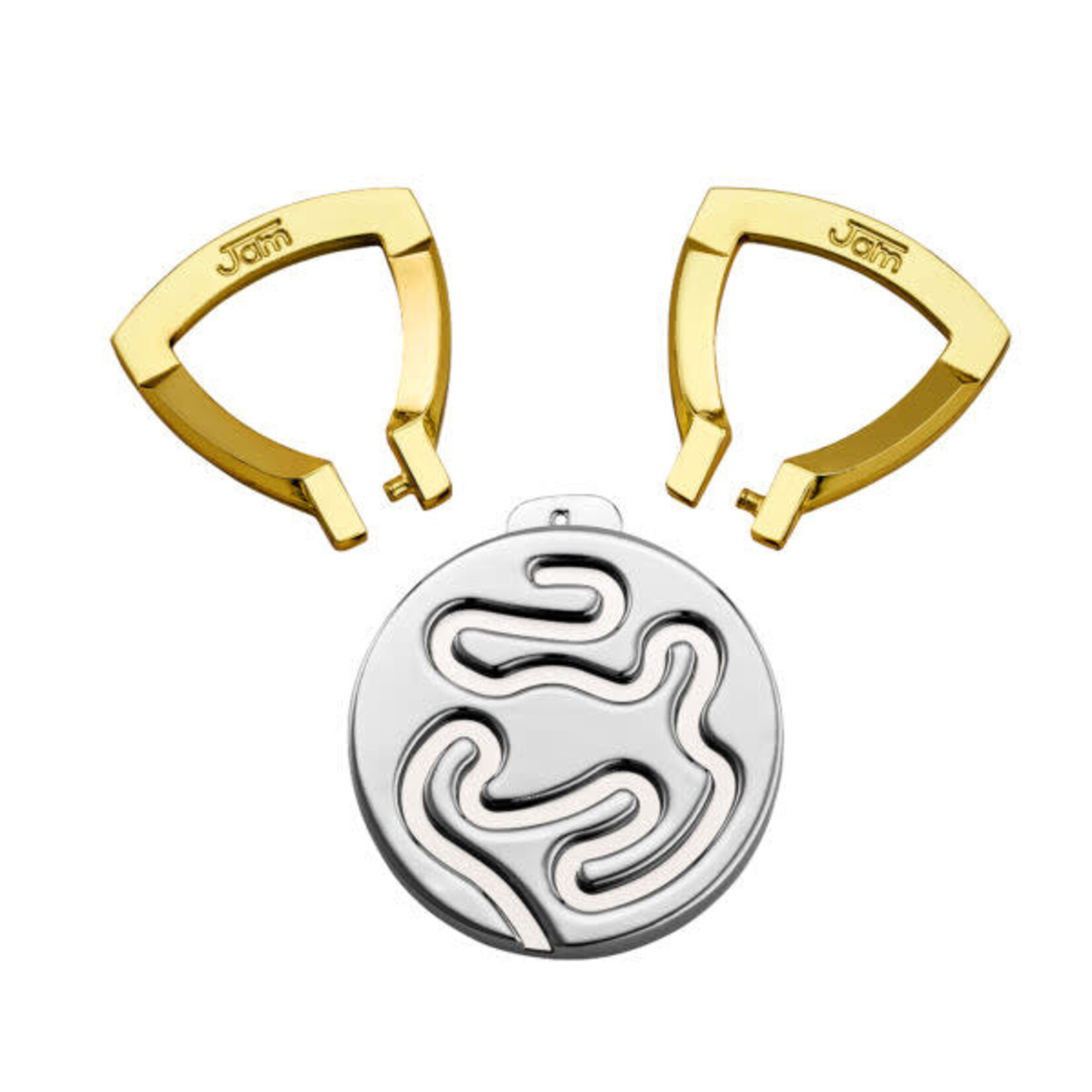 Hanayama Cast Metal Puzzle Level 3: Jam