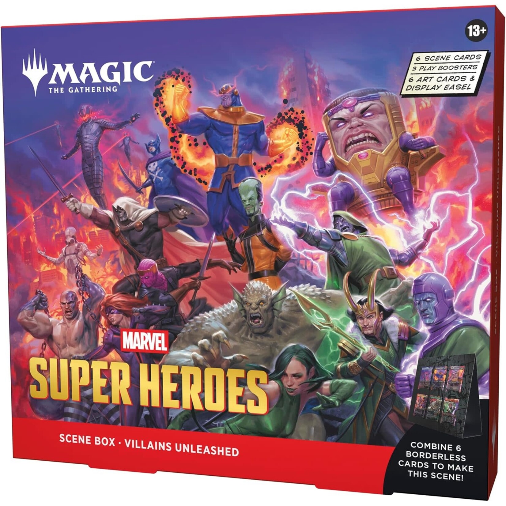 Wizards of the Coast Marvel Super Heroes Scene Box - Villains Unleashed