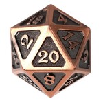 Die Hard Dice Dire d20 - Mythica Battleworn Copper