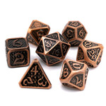 Die Hard Dice 7 Piece RPG Set - Drakona Eldric Cuprum
