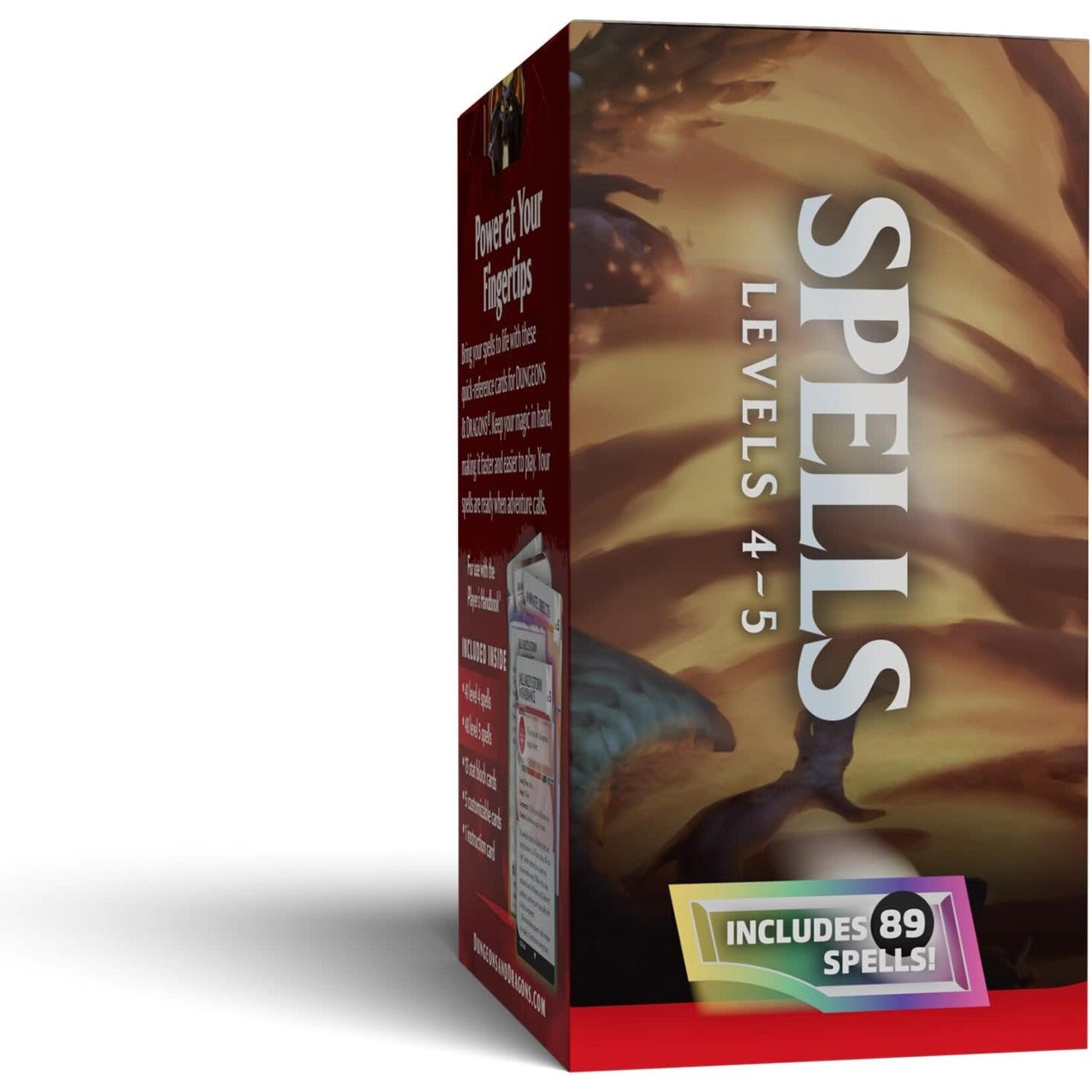Wizards of the Coast D&D Reference Cards: Spells - Levels 4-5