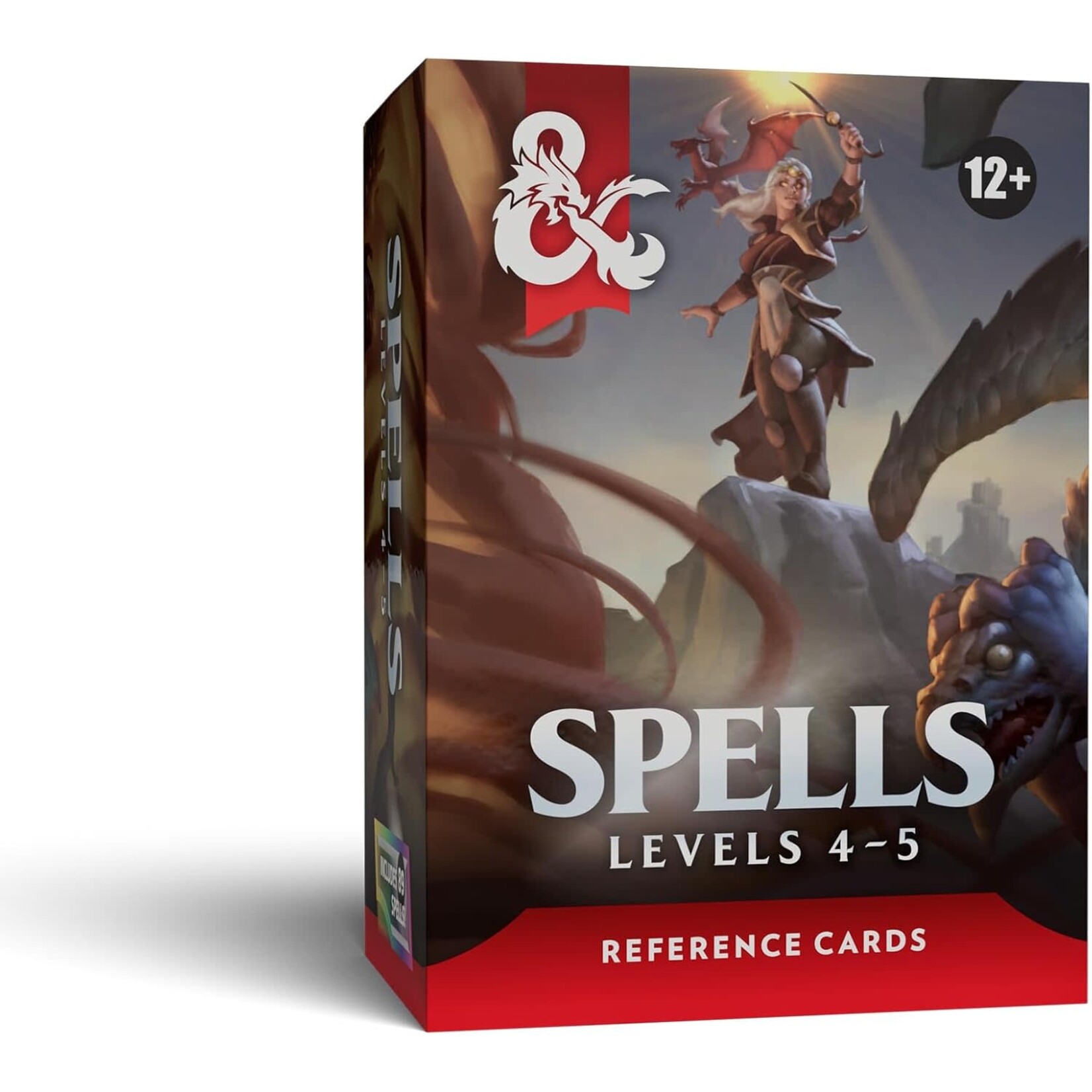 Wizards of the Coast D&D Reference Cards: Spells - Levels 4-5