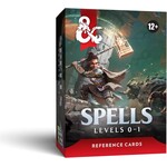 Wizards of the Coast D&D Reference Cards: Spells - Levels 0-1