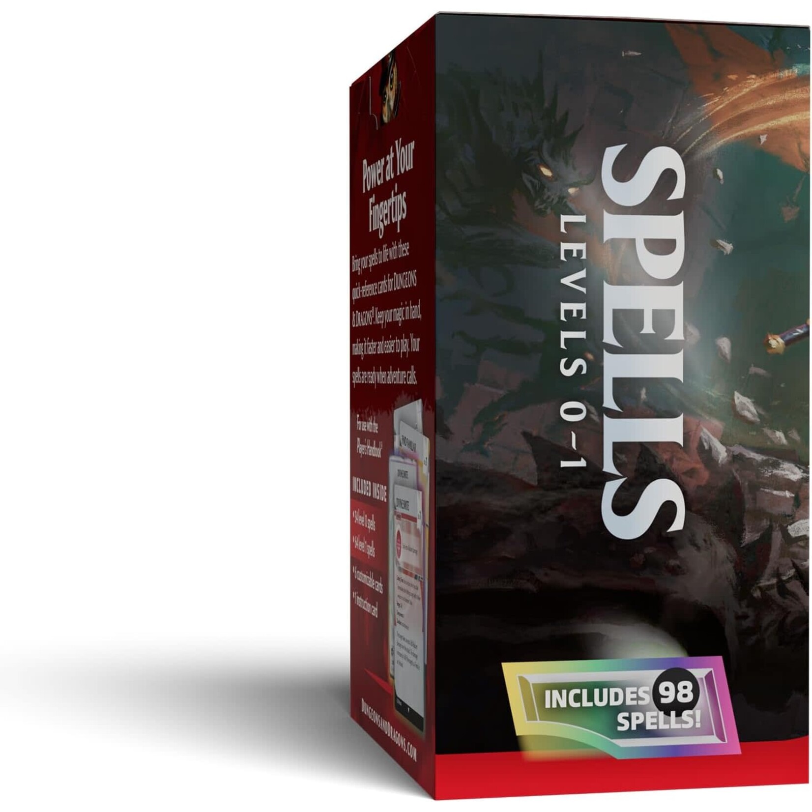 Wizards of the Coast D&D Reference Cards: Spells - Levels 0-1
