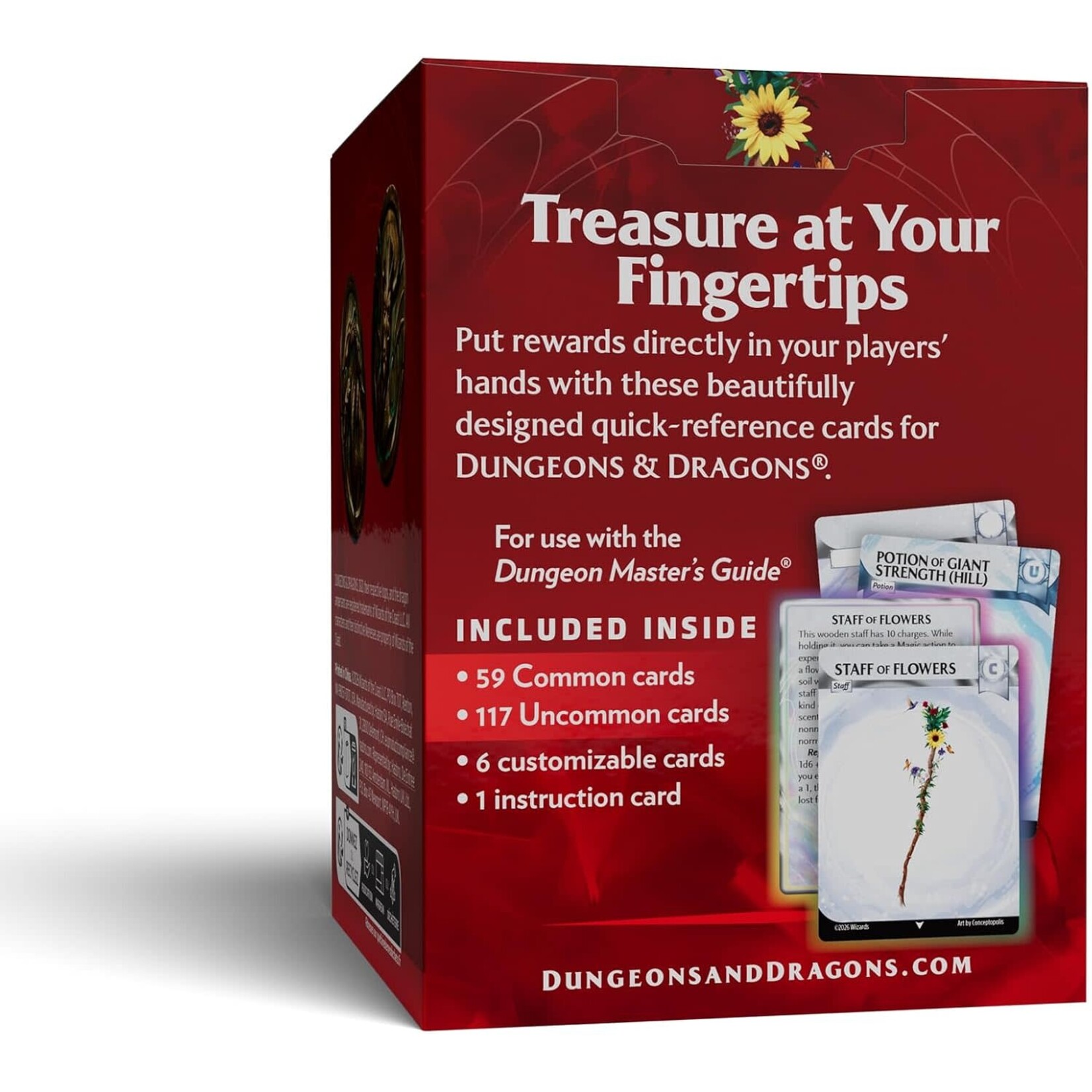 Wizards of the Coast D&D Reference Cards: Magic Items - Common and Uncommon