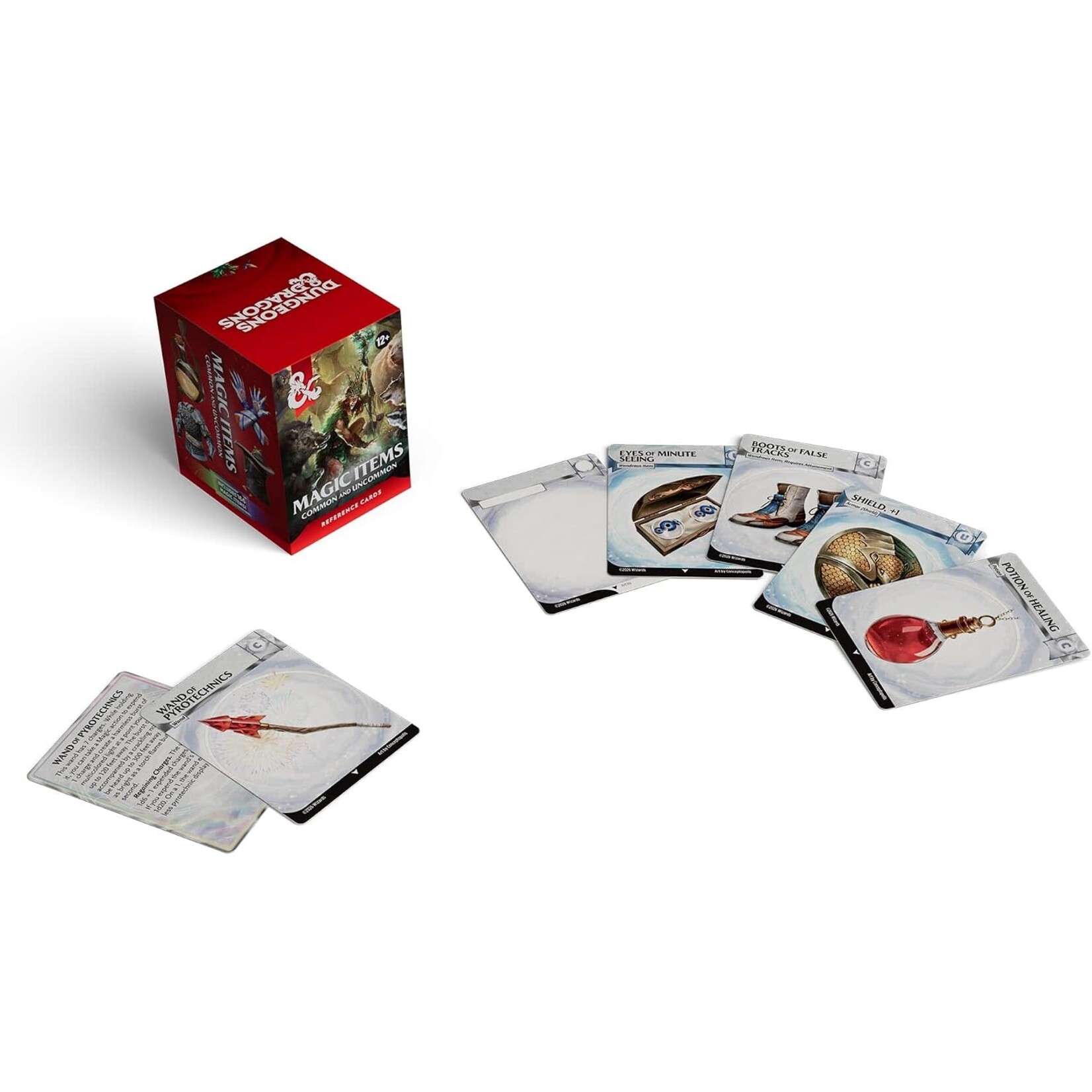 Wizards of the Coast D&D Reference Cards: Magic Items - Common and Uncommon