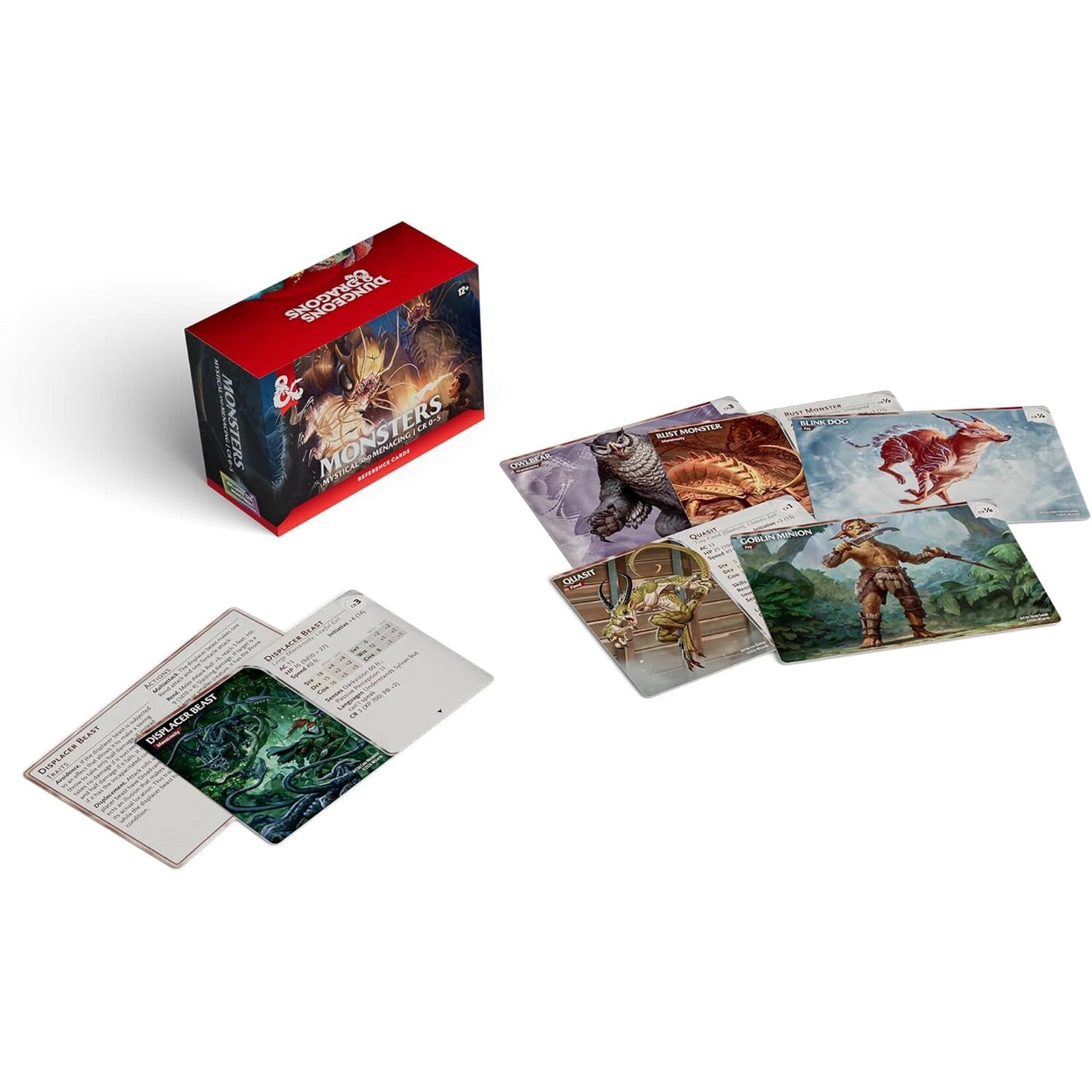 Wizards of the Coast D&D Reference Cards: Monsters - Mystical and Menacing