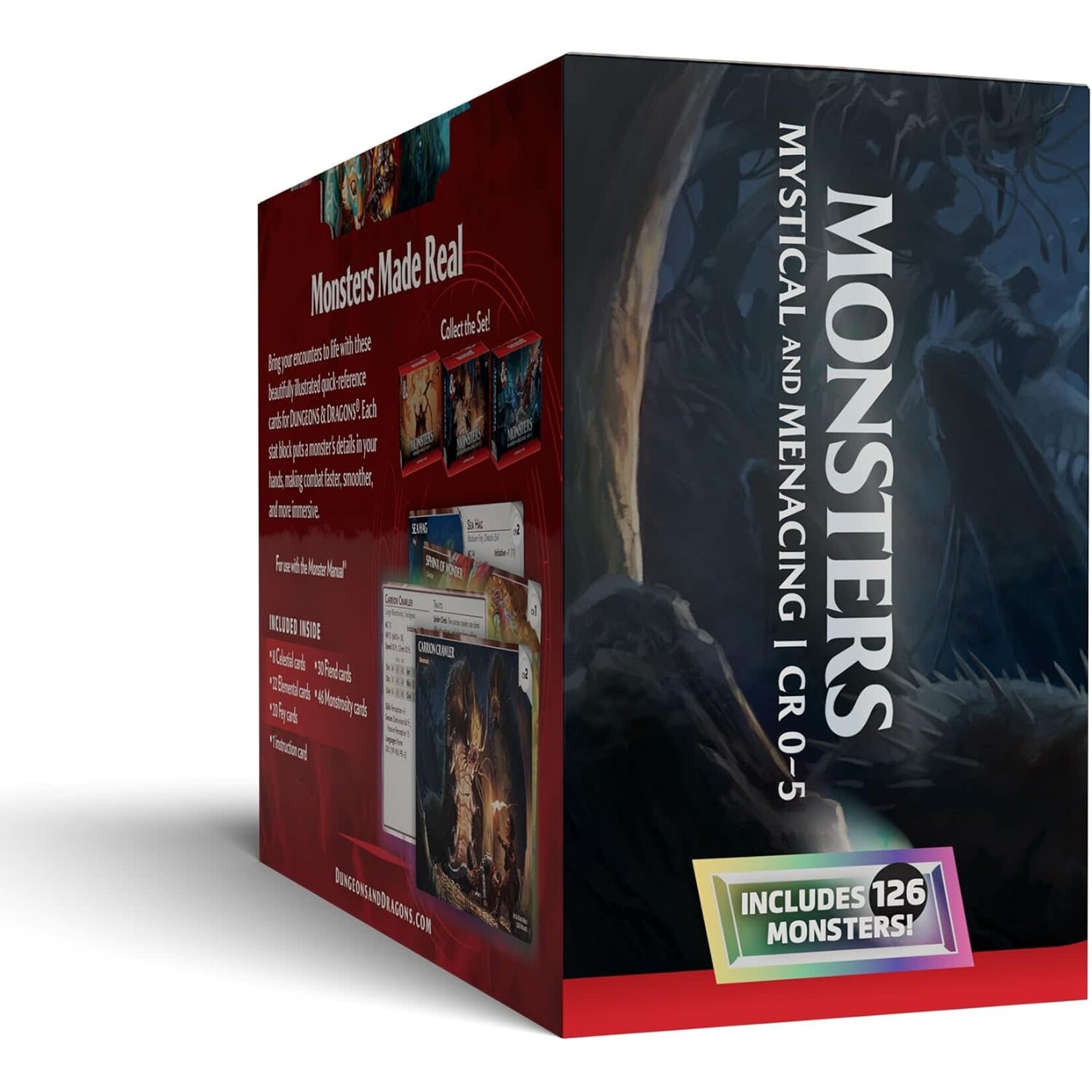 Wizards of the Coast D&D Reference Cards: Monsters - Mystical and Menacing