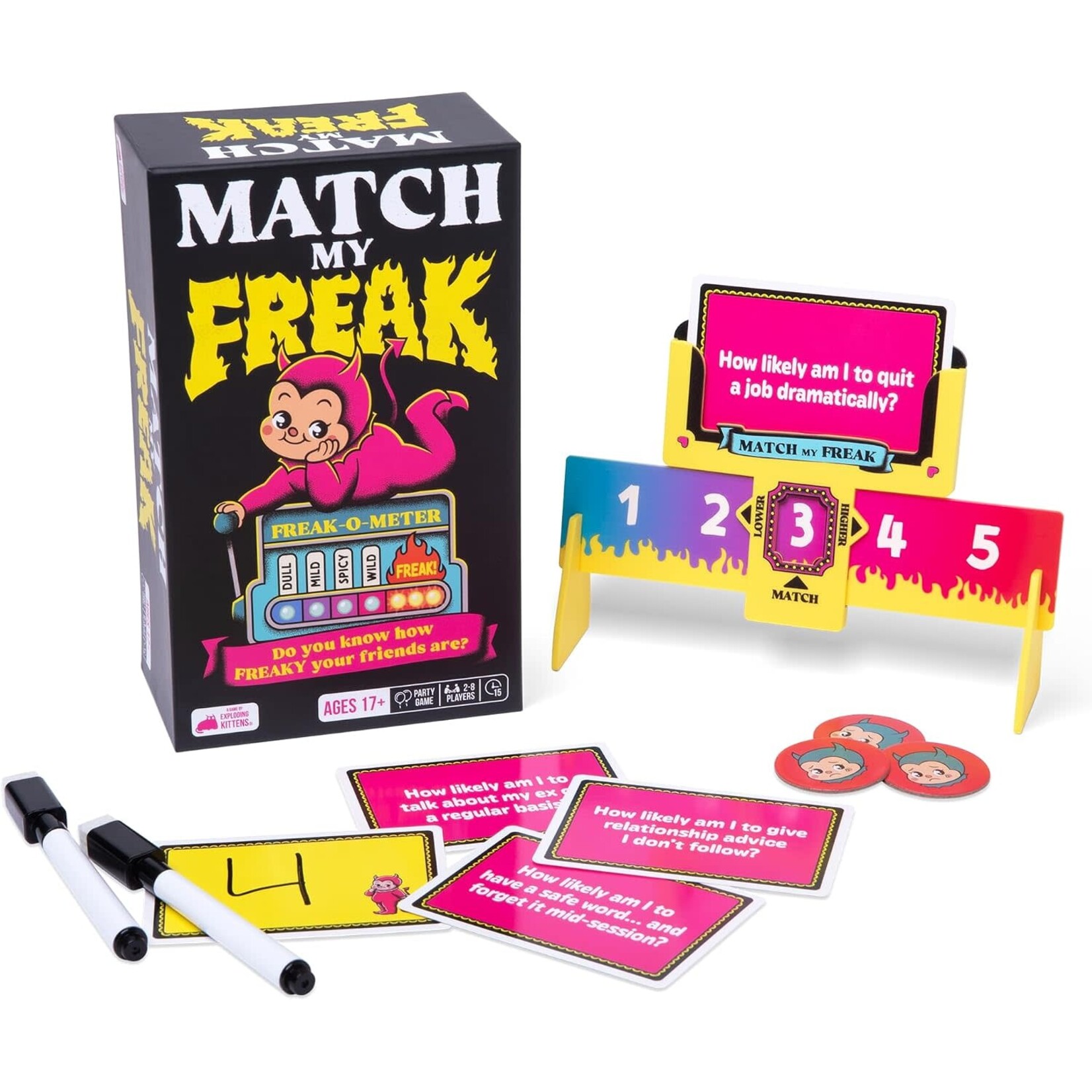 Exploding Kittens Match My Freak