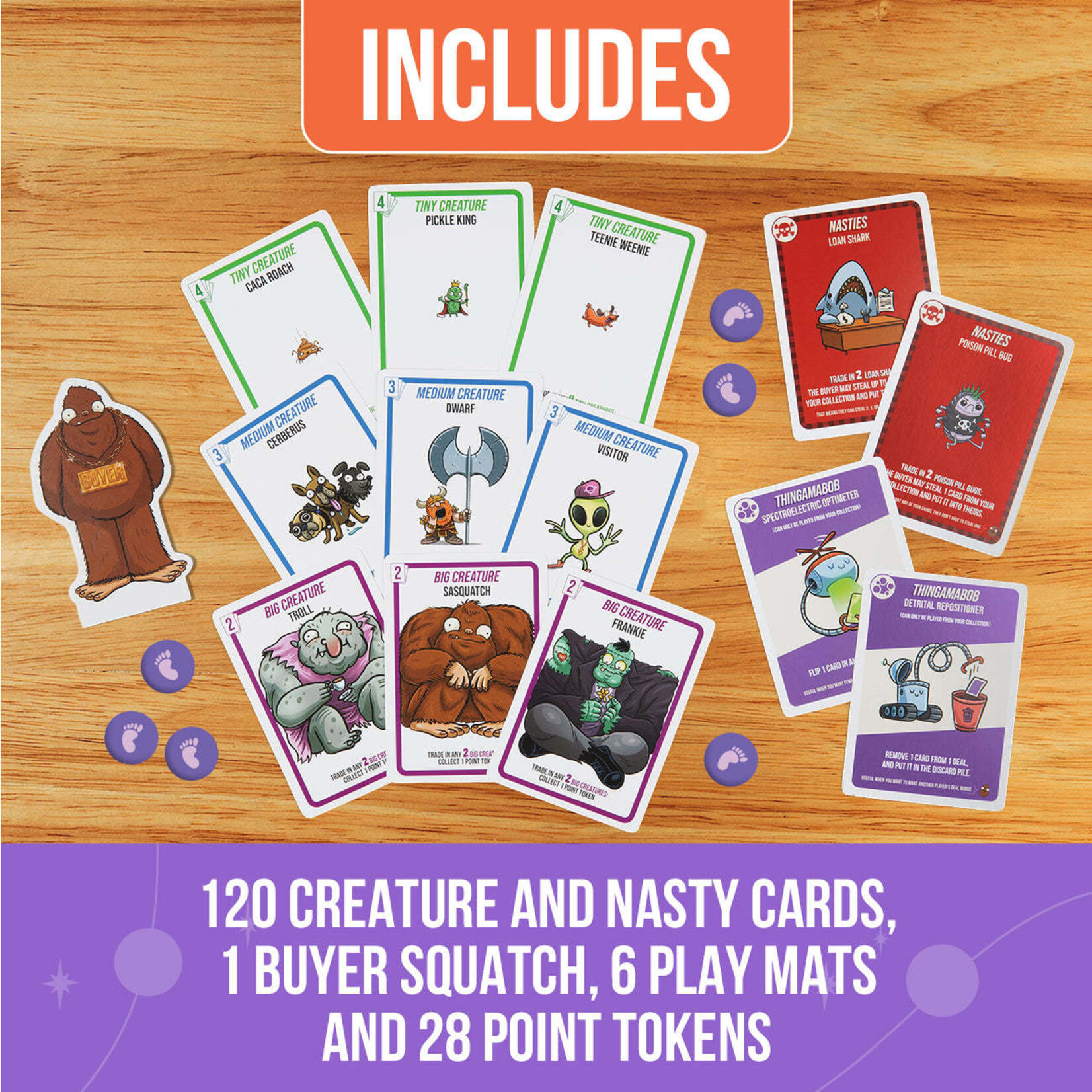 Exploding Kittens Sell Me A Sasquatch
