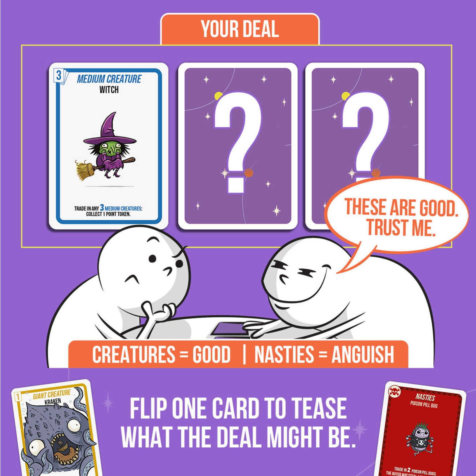 Exploding Kittens Sell Me A Sasquatch