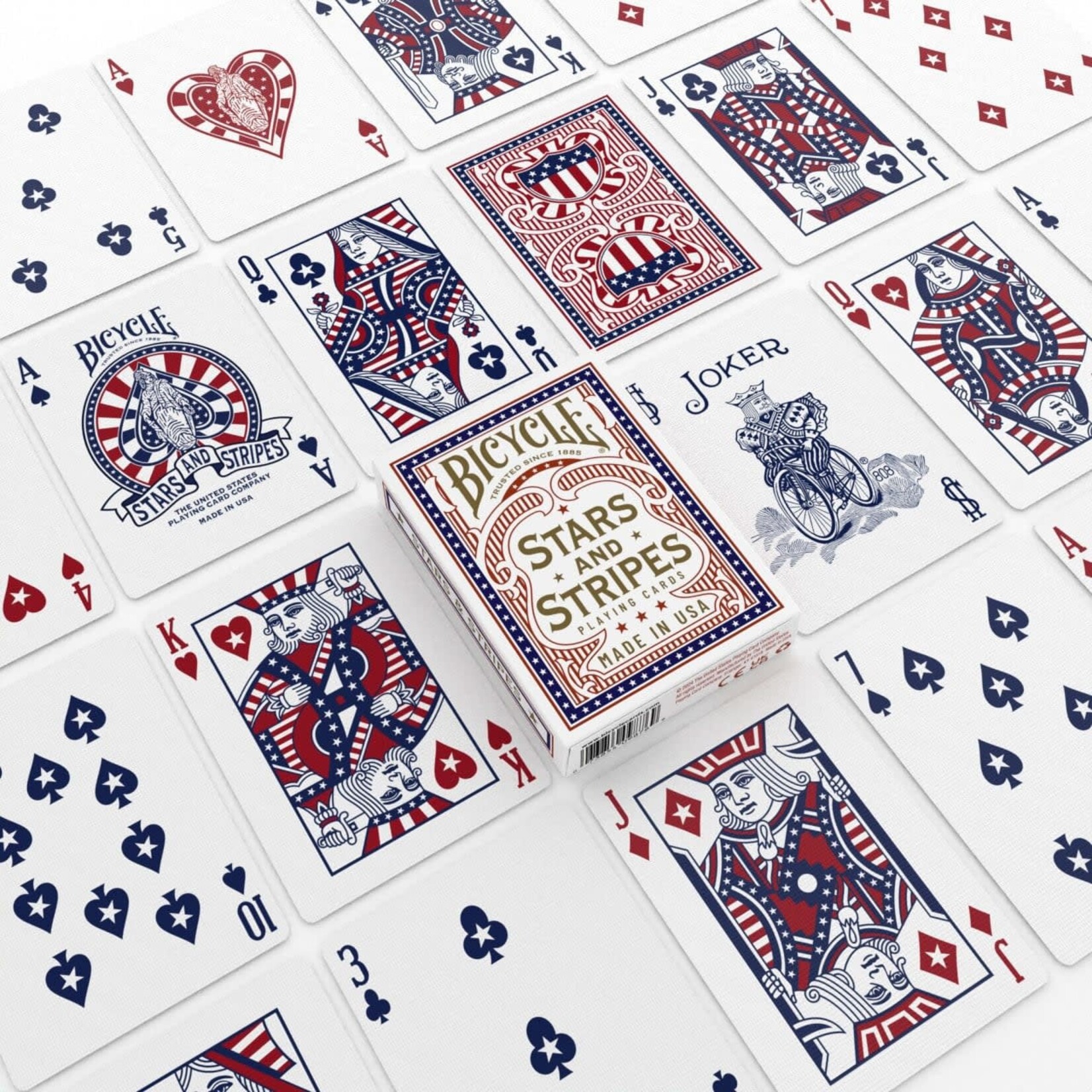 Bicycle Bicycle Playing Cards: Stars & Stripes