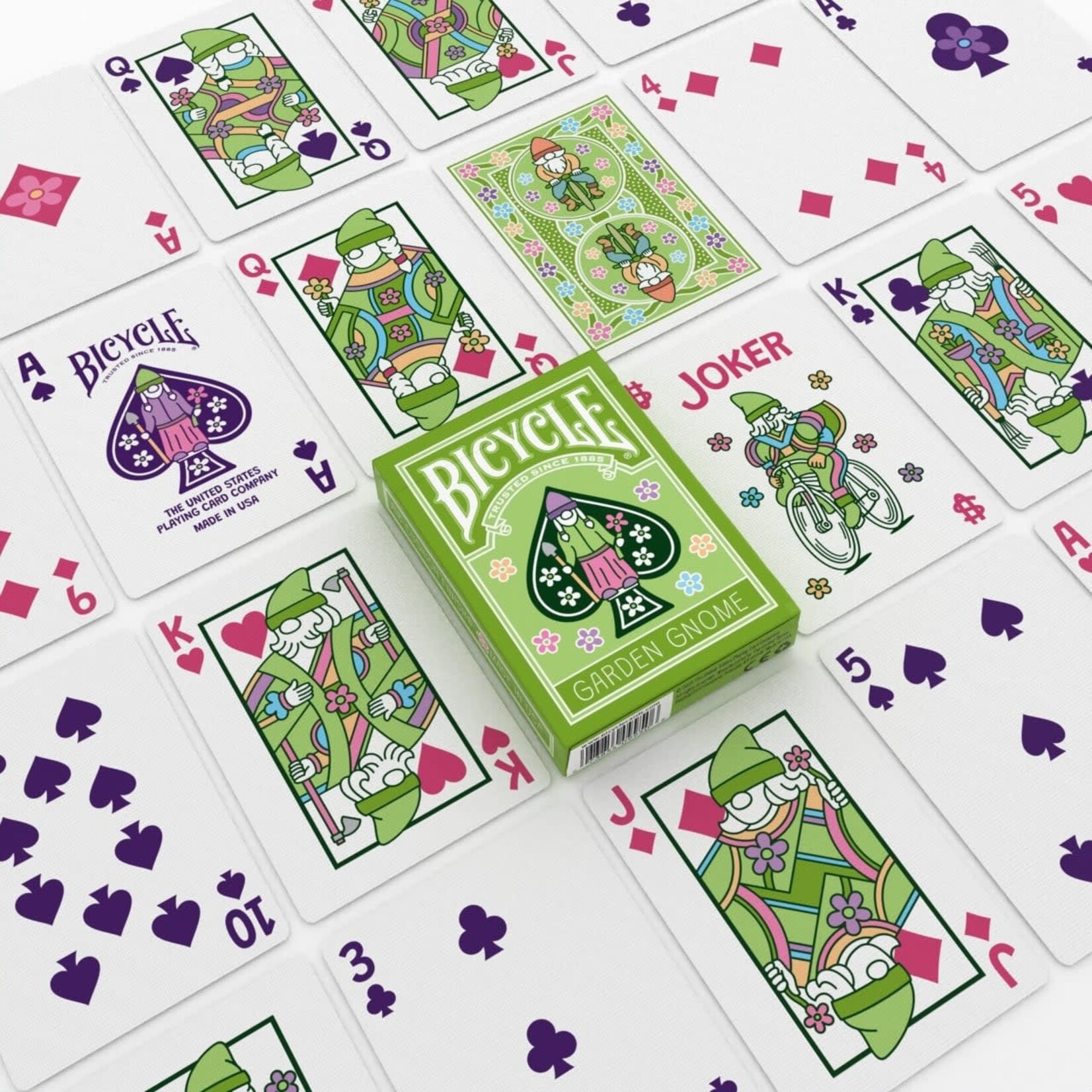 Bicycle Bicycle Playing Cards: Garden Gnome