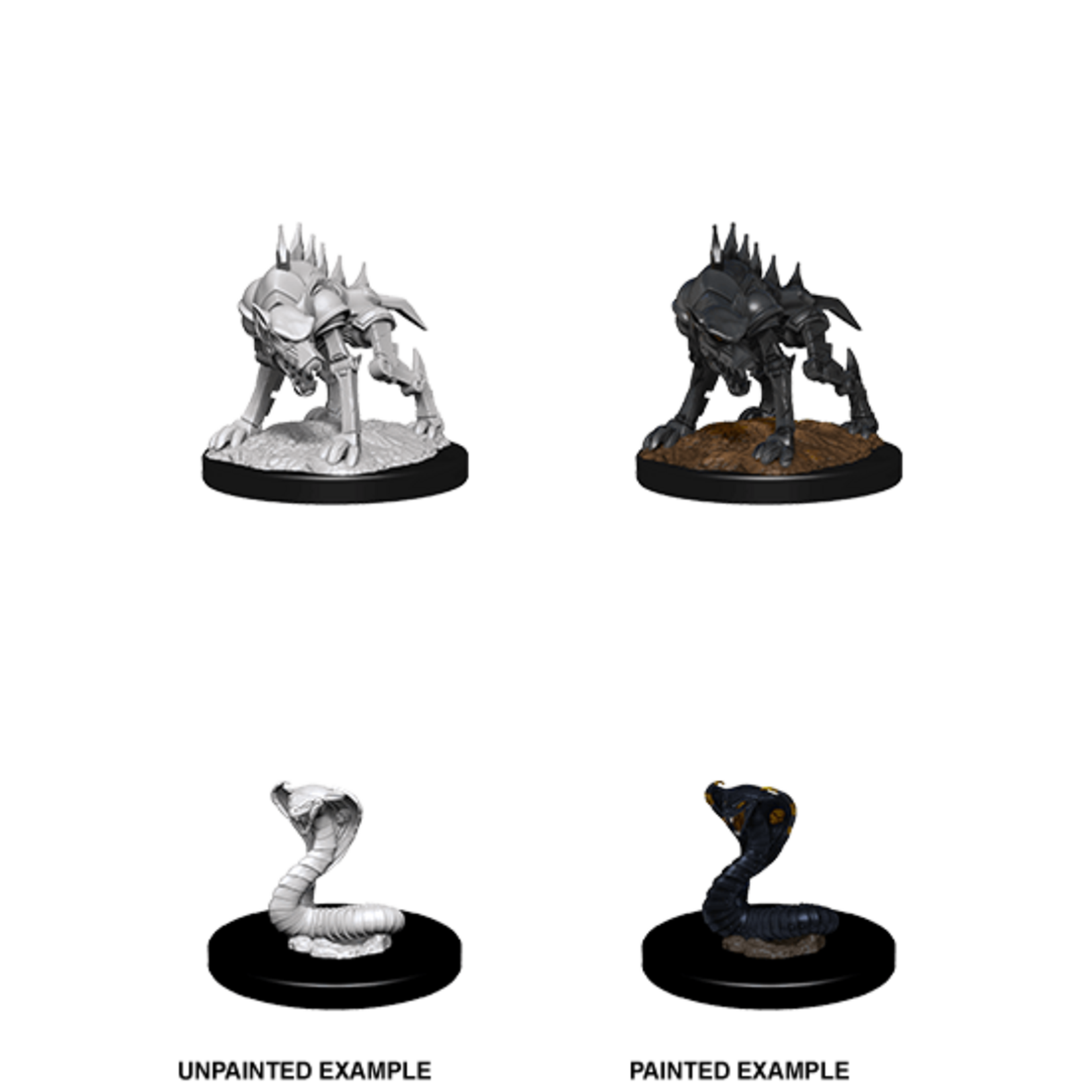 WizKids D&D Nolzur's Marvelous Miniatures: Iron Cobra & Iron Defender