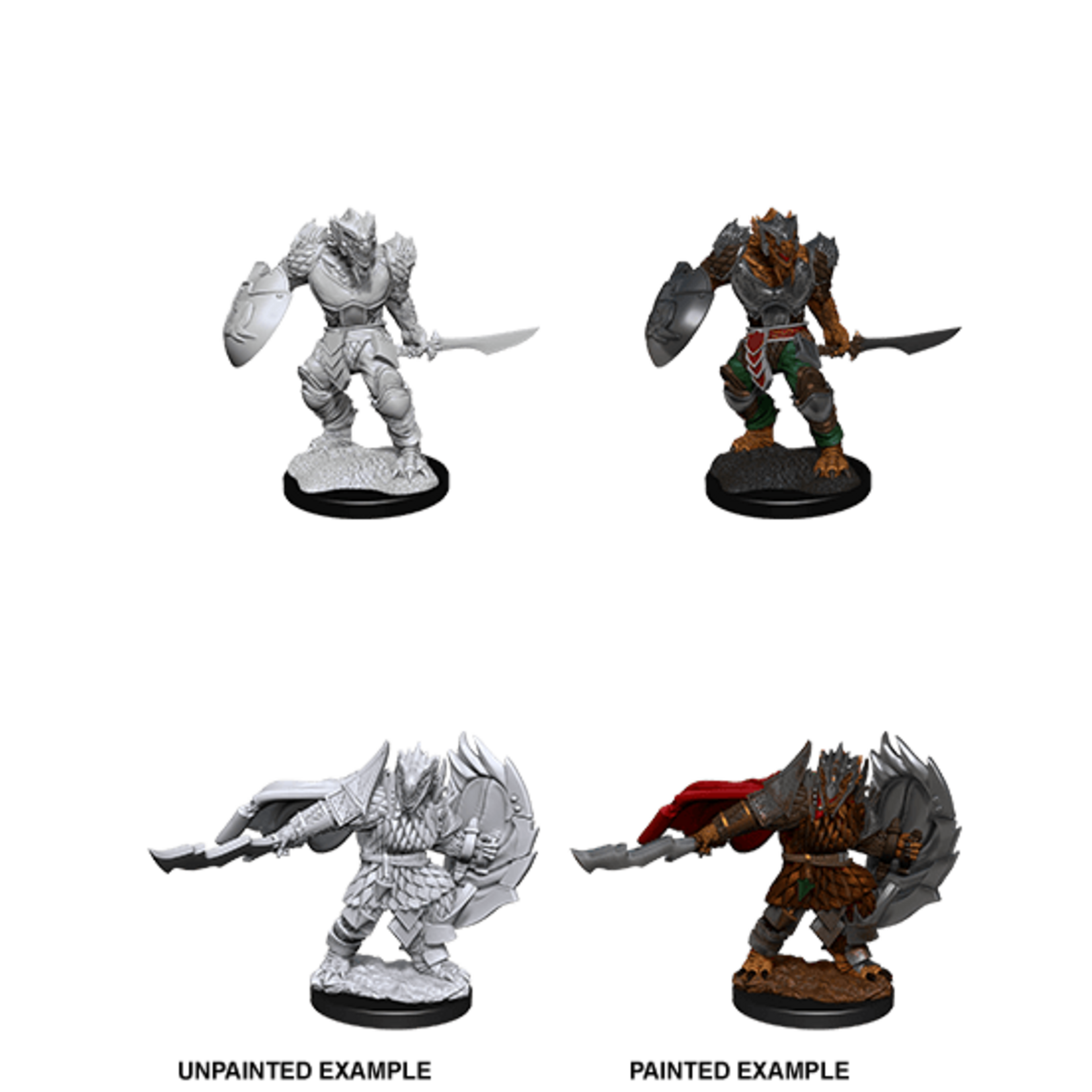 WizKids D&D Nolzur's Marvelous Miniatures: Dragonborn Fighter, Male