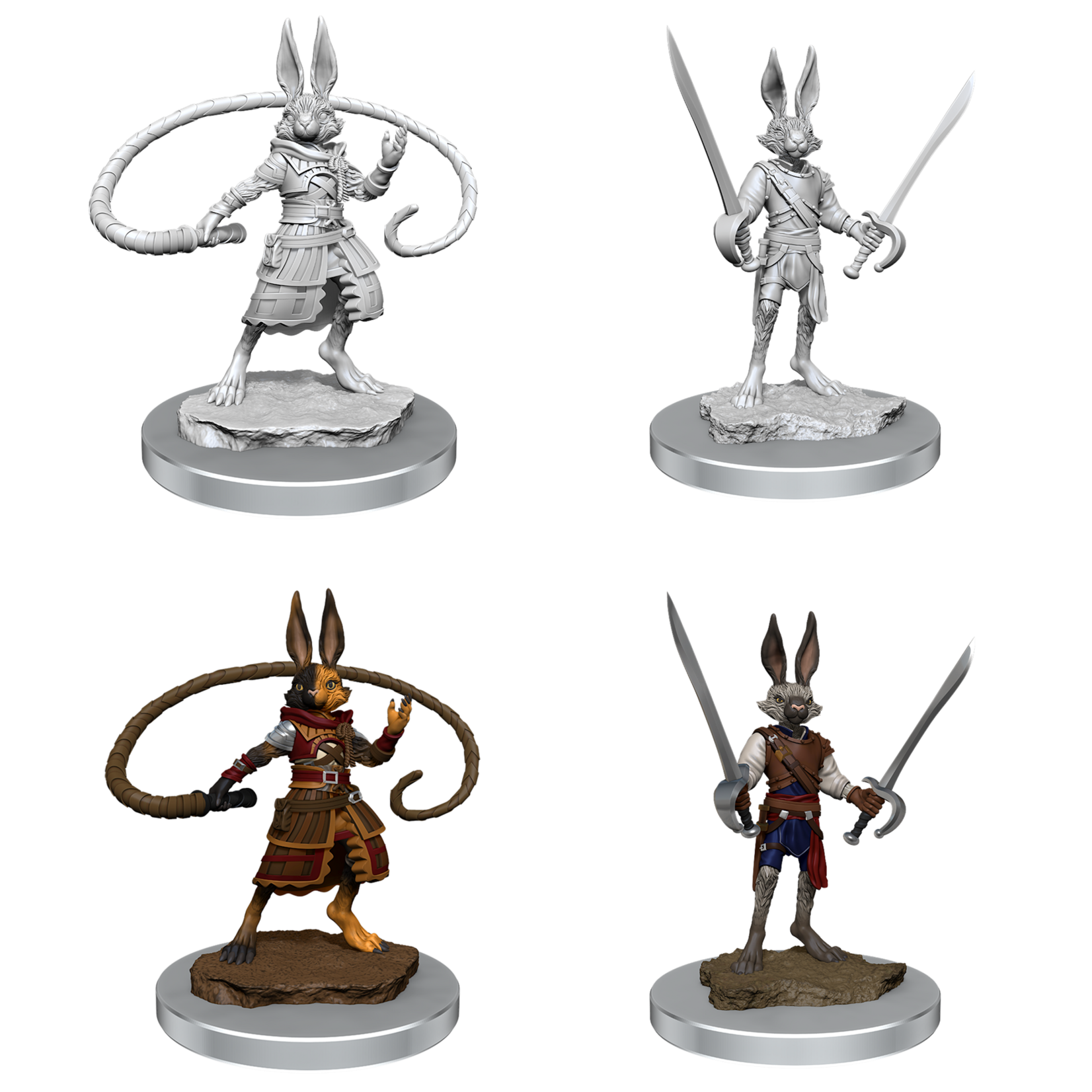 WizKids D&D Nolzur's Marvelous Miniatures: Harengon Rogues