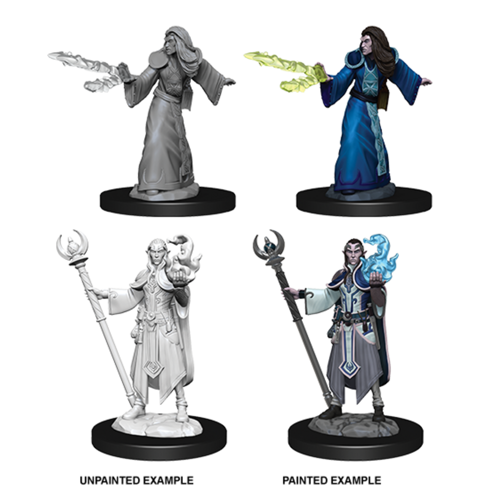 WizKids D&D Nolzur's Marvelous Miniatures: Elf Wizard, Male - Wave 9