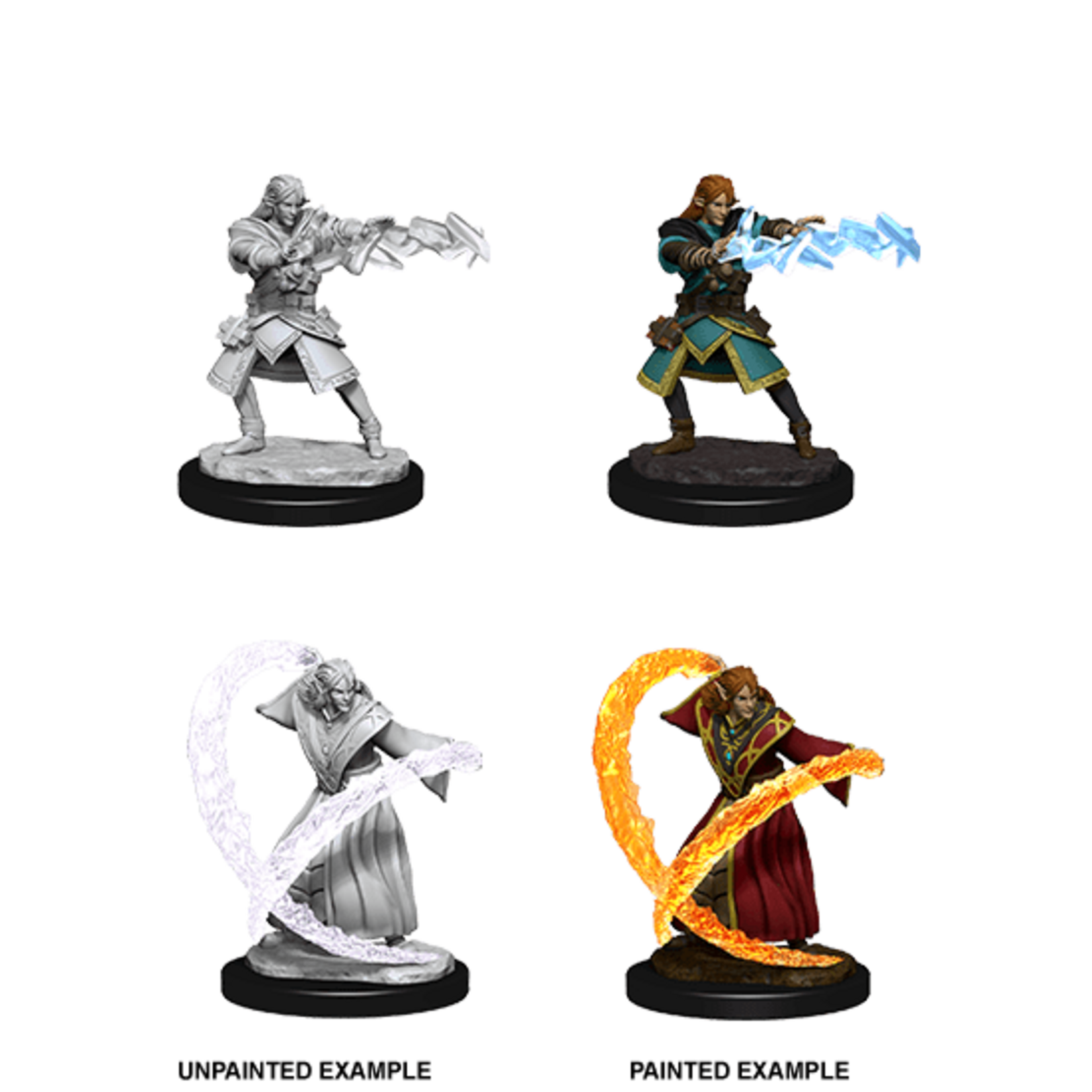 WizKids D&D Nolzur's Marvelous Miniatures: Elf Wizard, Male - Wave 13