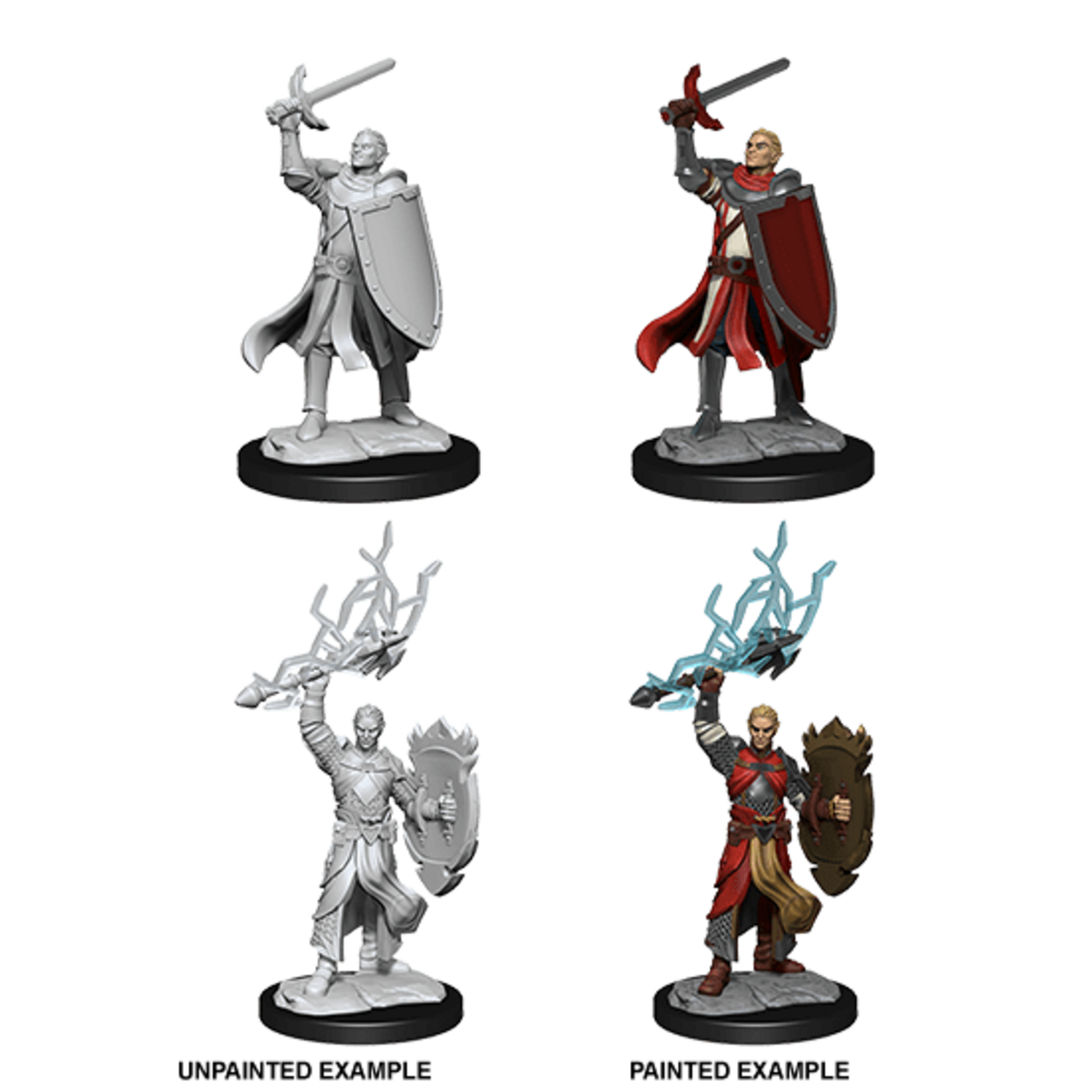 WizKids D&D Nolzur's Marvelous Miniatures: Half-Elf Paladin Male - Wave 14