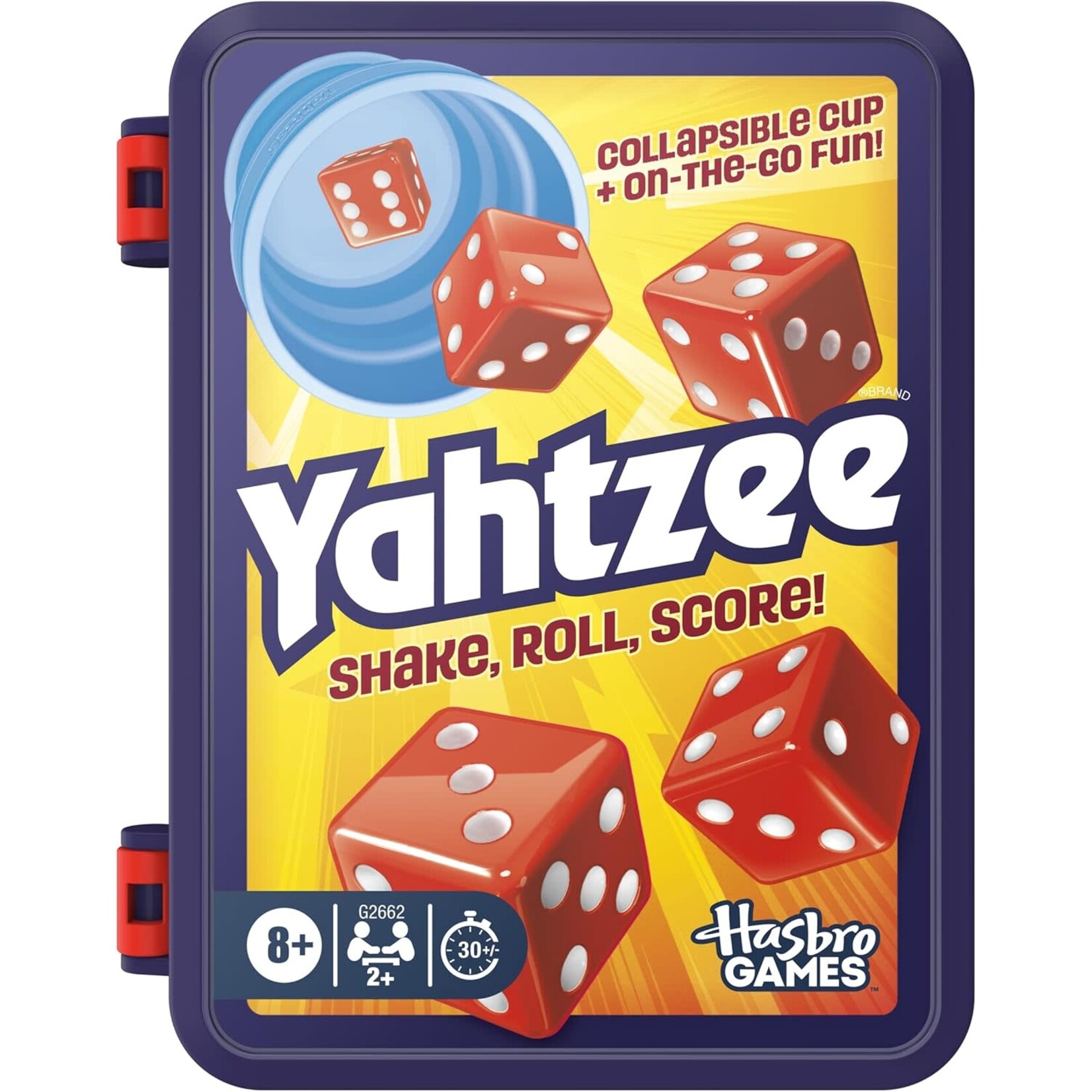 Hasbro Gaming Yahtzee: Shake, Roll, Score!