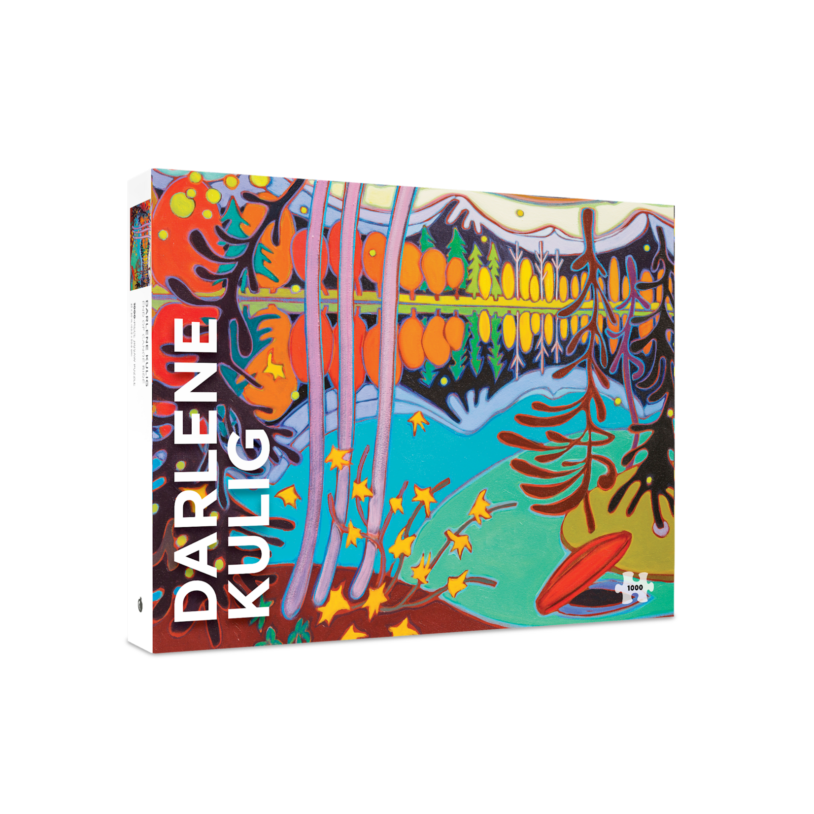Pomegranate Darlene Kulig: End of Canoe Ride 1000-Piece Jigsaw Puzzle