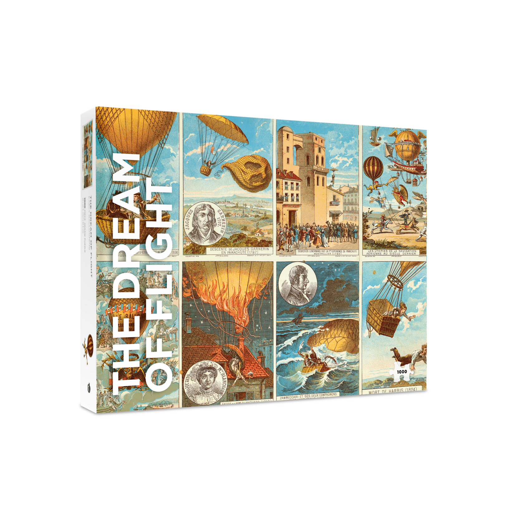 Pomegranate The Dream of Flight: Early Ballooning 1000-Piece Jigsaw Puzzle
