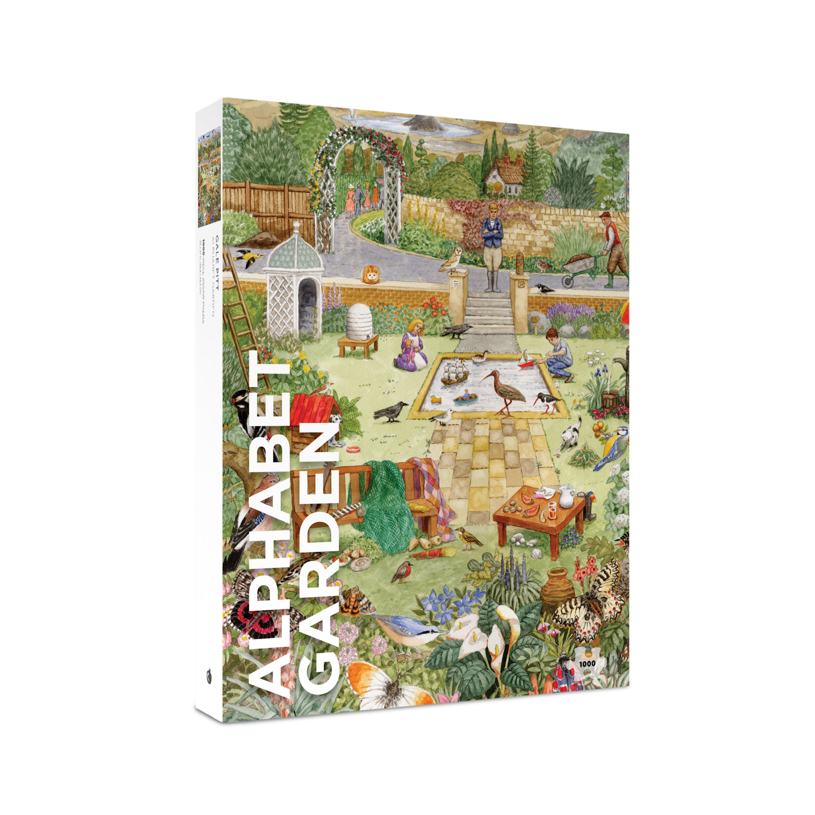 Pomegranate Gale Pitt: Alphabet Garden 1000-Piece Jigsaw Puzzle