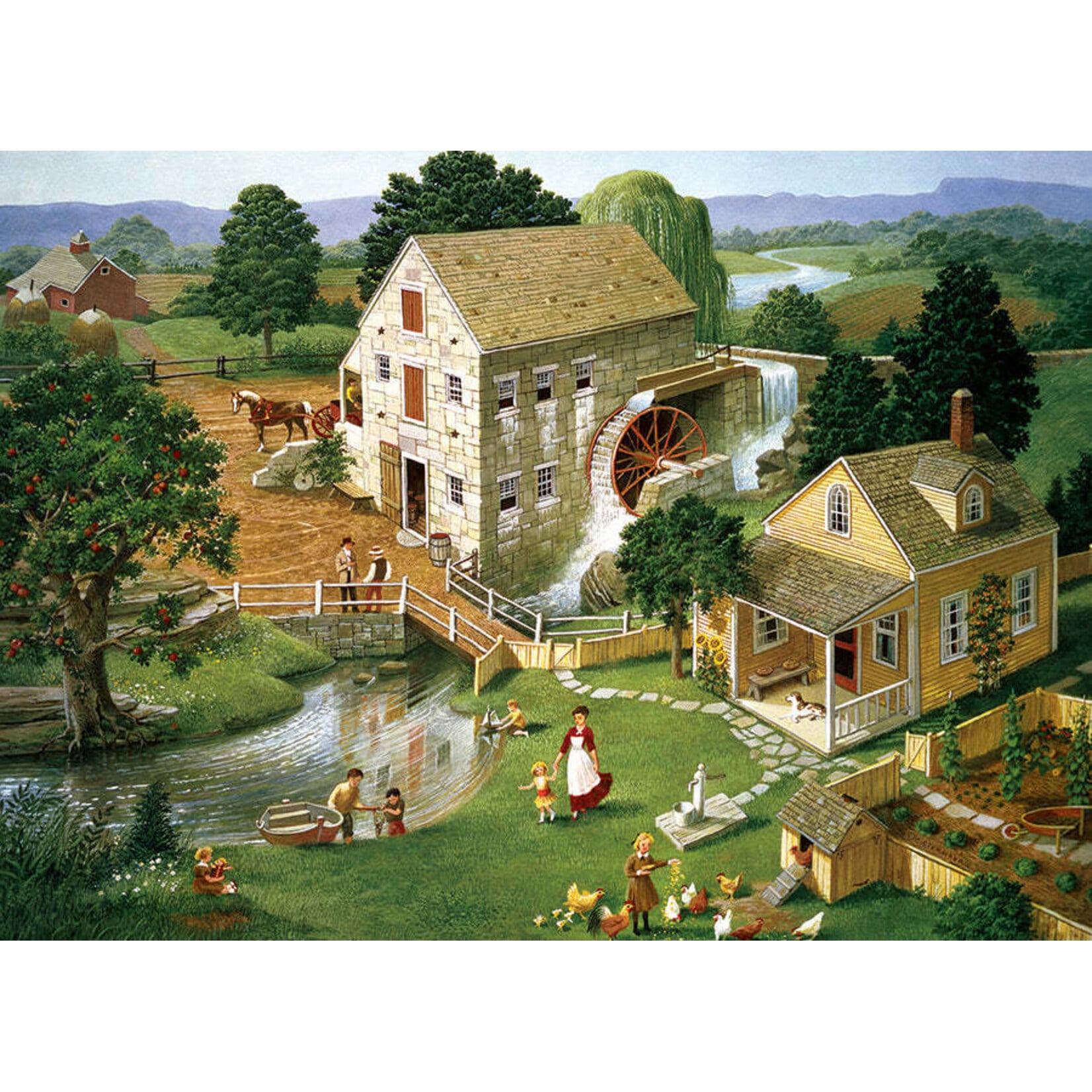Cobble Hill Four Star Mill 1000 Piece Puzzle