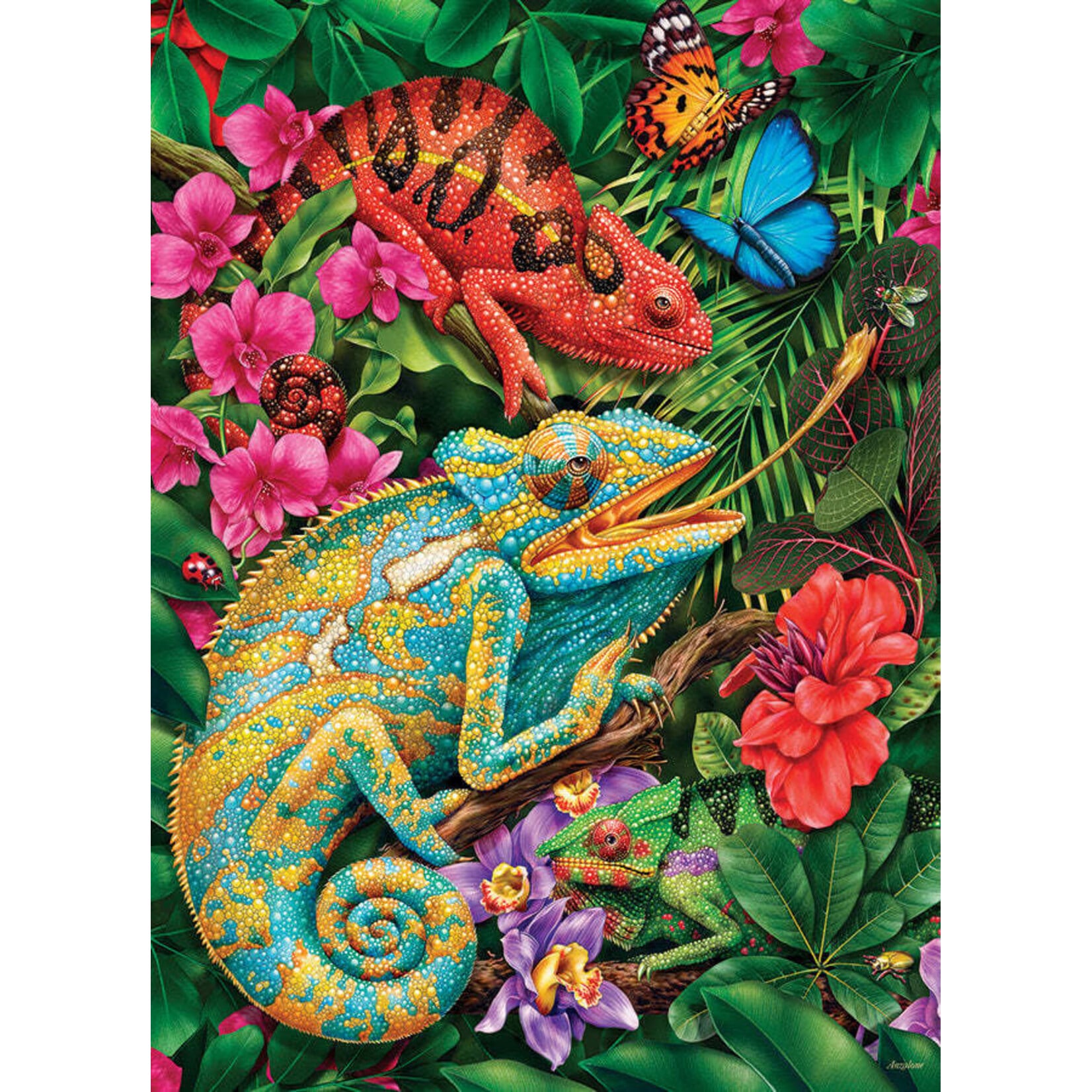 Cobble Hill Karma Chameleon 1000 Piece Puzzle