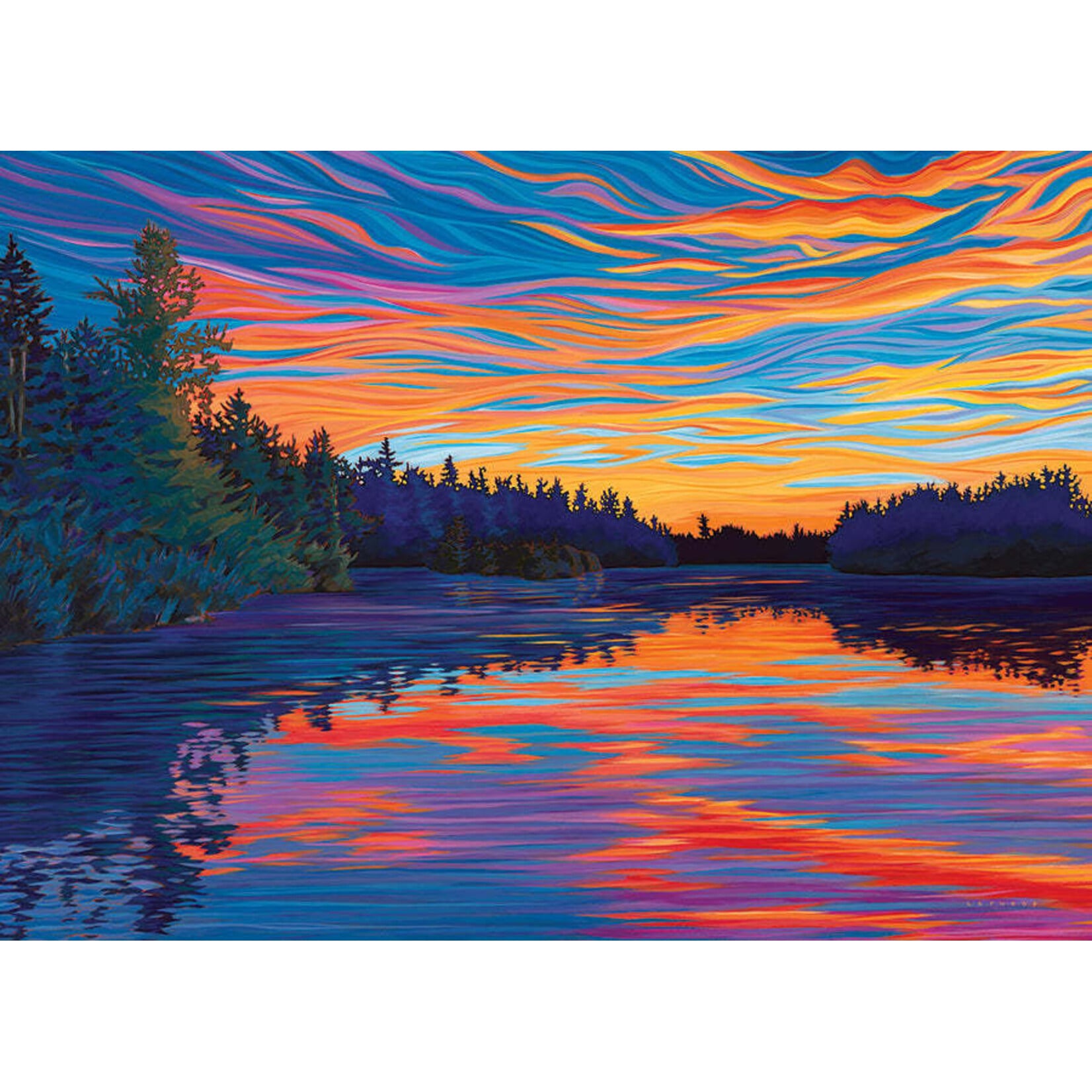 Cobble Hill Sunset 1000 Piece Puzzle