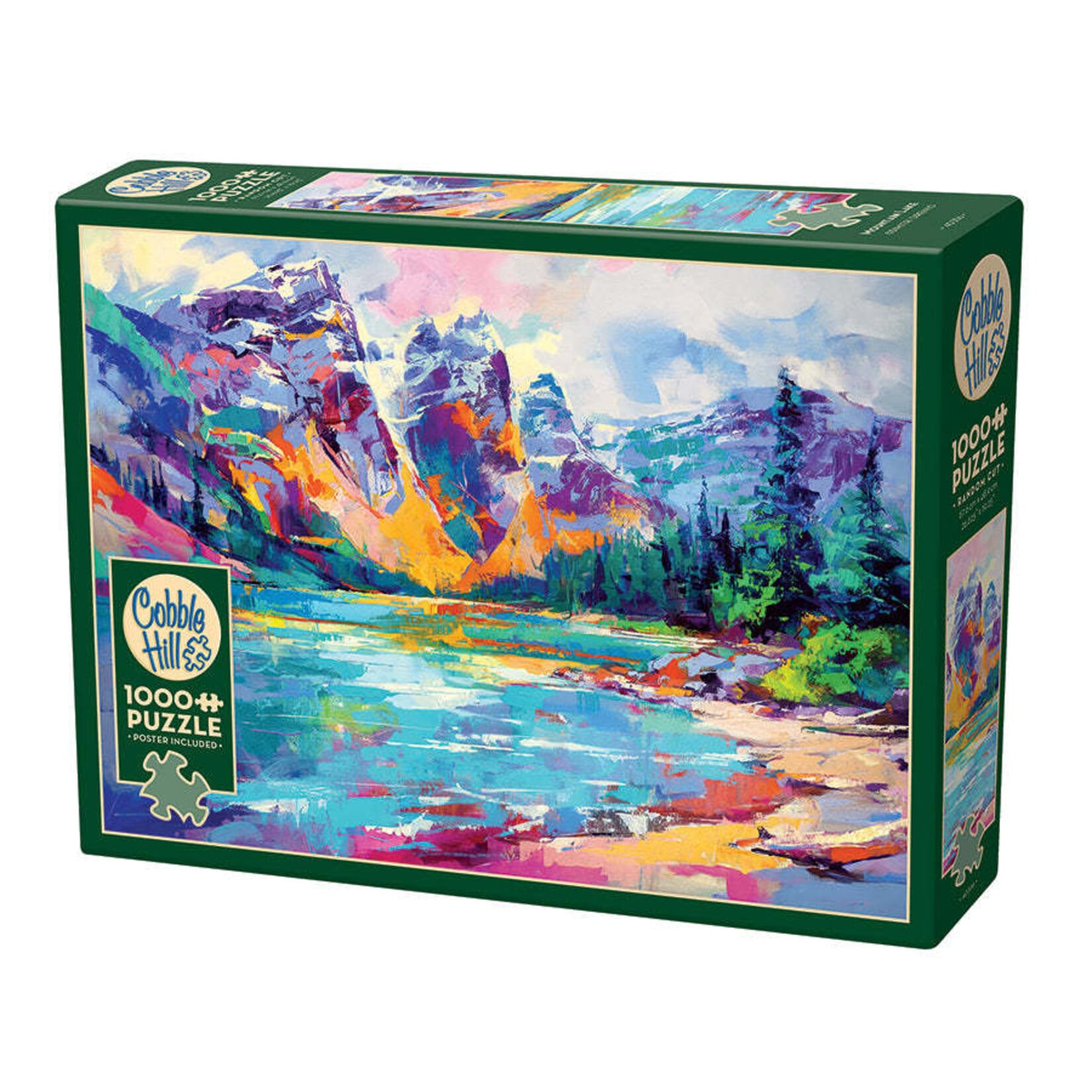Cobble Hill Mountain Lake 1000 Piece Puzzle