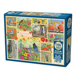 Cobble Hill Garden Birds in Autumn 500 Piece Puzzle