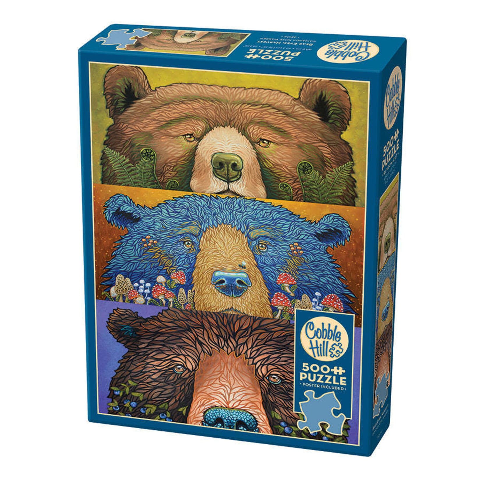 Cobble Hill Bear Eyes: Harvest 500 Piece Puzzle