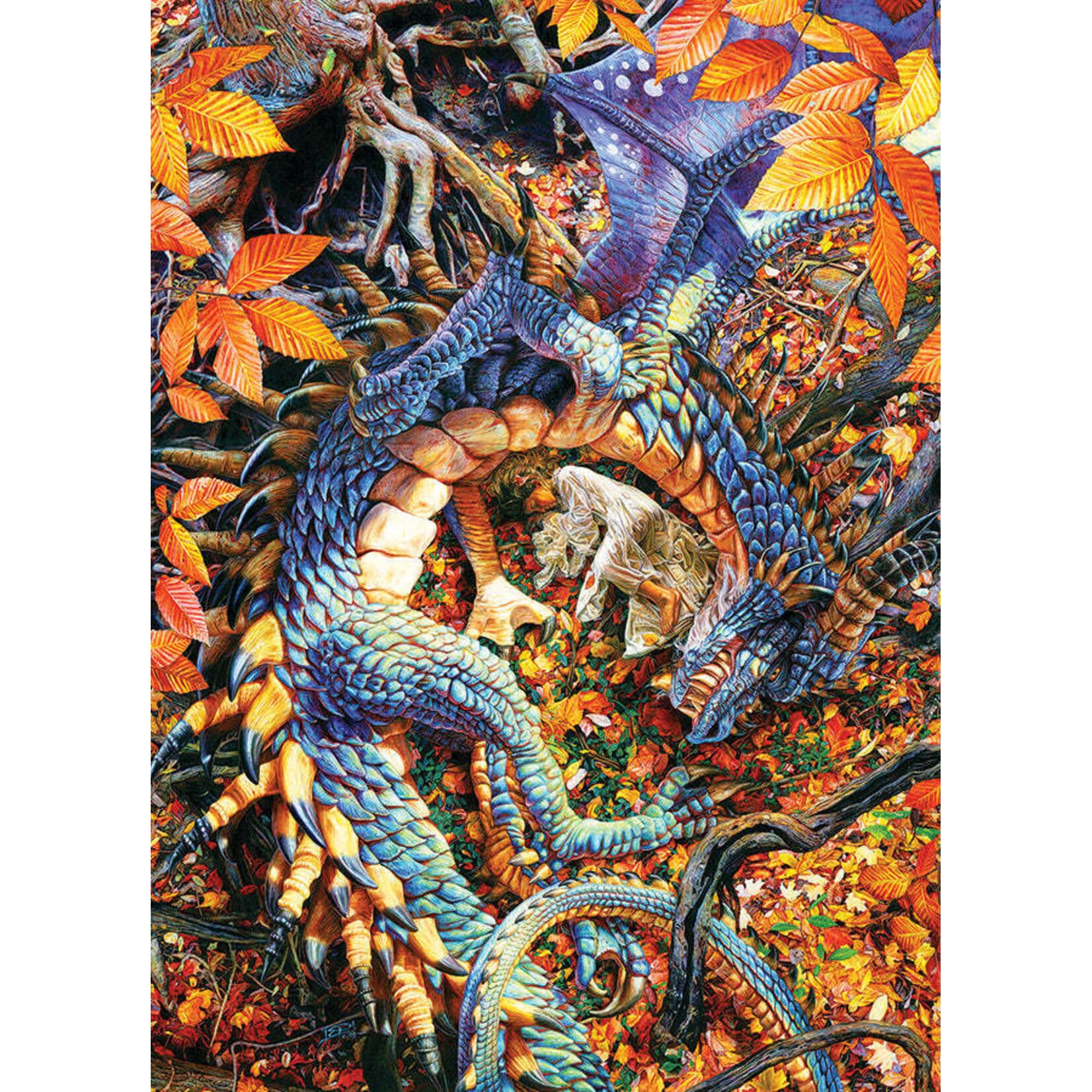 Cobble Hill Abby's Dragon 1000 Piece Puzzle