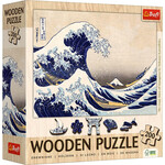 Trefl USA Great Wave off Kanagawa, The 200 Piece Wooden Puzzle