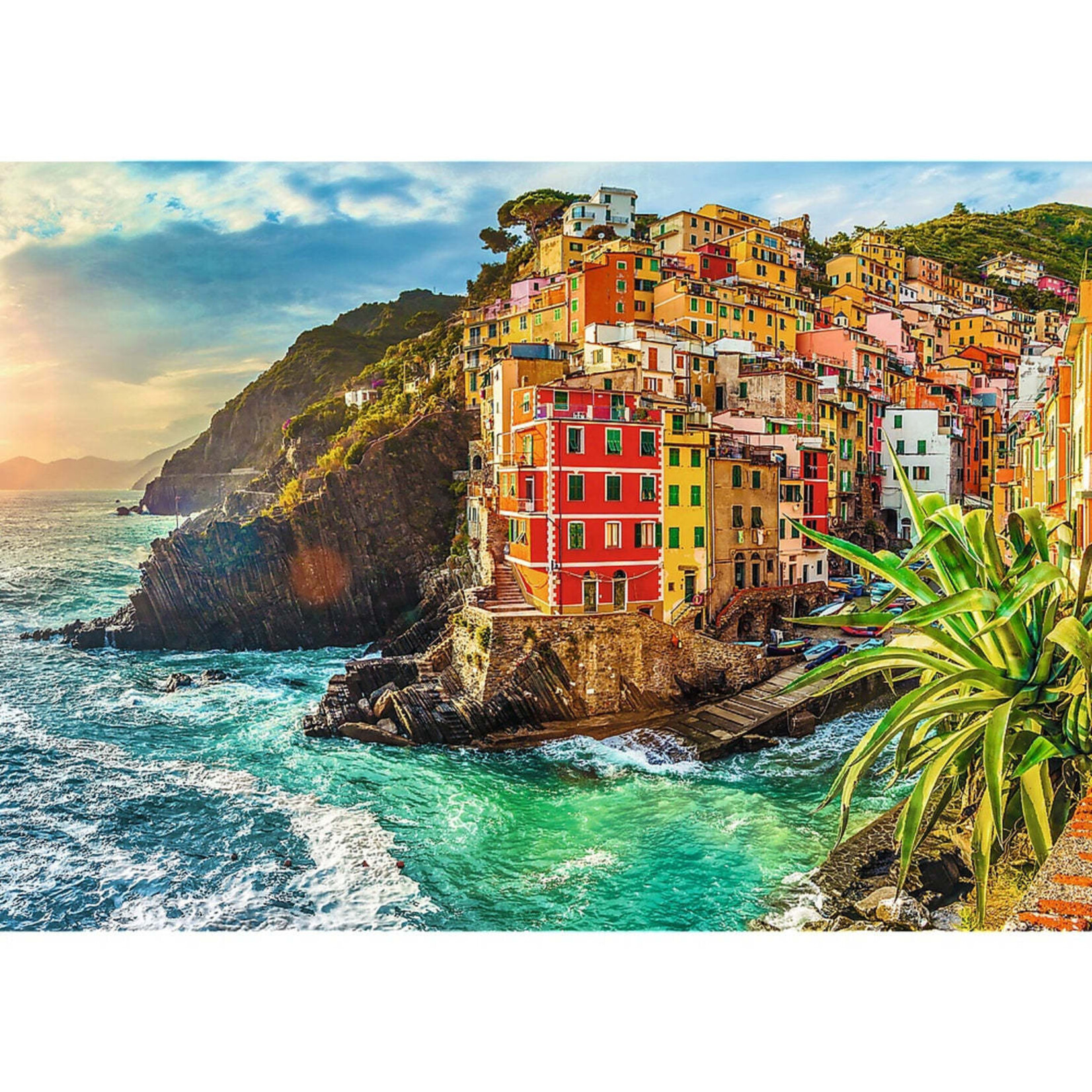 Trefl USA Town of Riomaggiore Italy 1000 Piece Puzzle