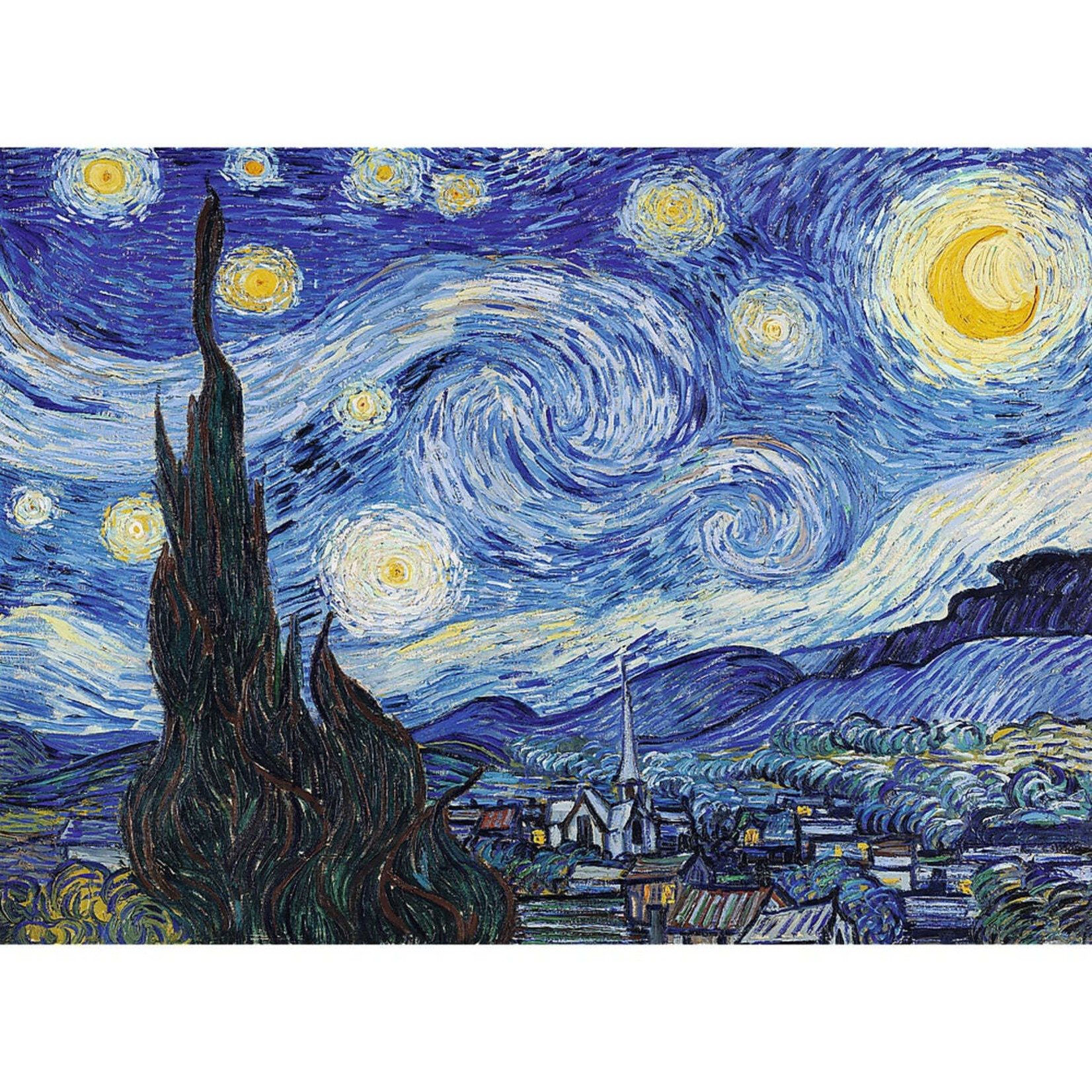 Trefl USA Starry Night, The 200 Piece Wooden Puzzle