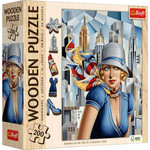 Trefl USA Summer in the City 200 Piece Wooden Puzzle