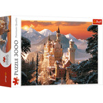 Trefl USA Wintry Neuschwanstein Castle Germany 3000 Piece Puzzle
