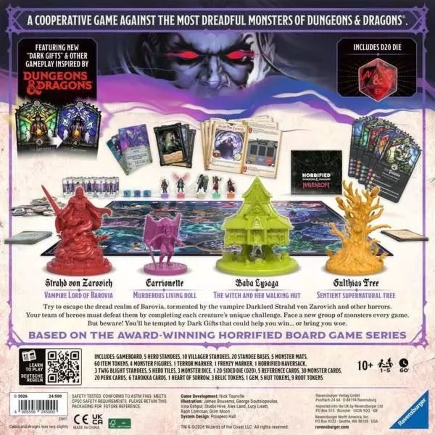 Ravensburger Horrified: Dungeons & Dragons - Ravenloft