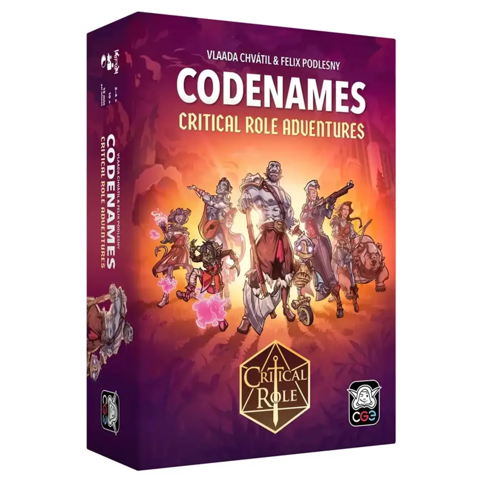 CGE Codenames Critical Role Adventures