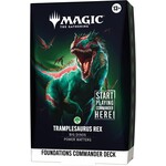Wizards of the Coast Foundations Commander Deck - Tramplesaurus Rex