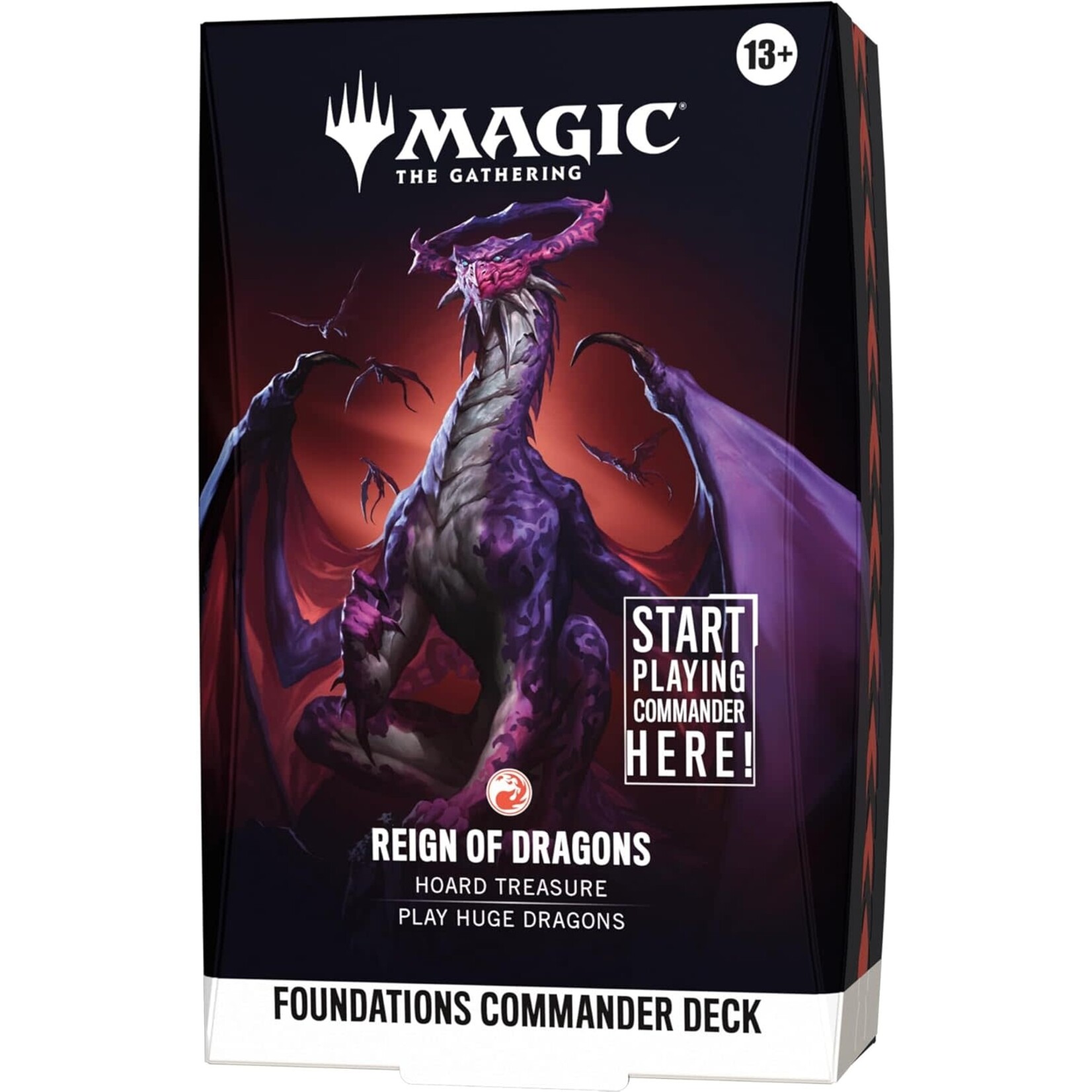 Wizards of the Coast Foundations Commander Deck - Reign of Dragons
