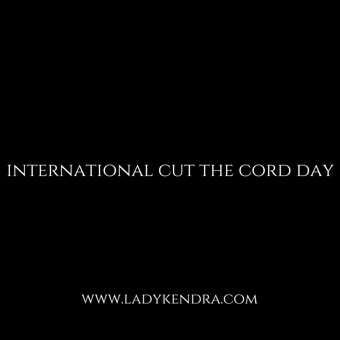 Cut the cord...