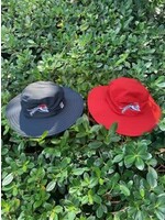 Bucket-Hat (Navy, White, Red )