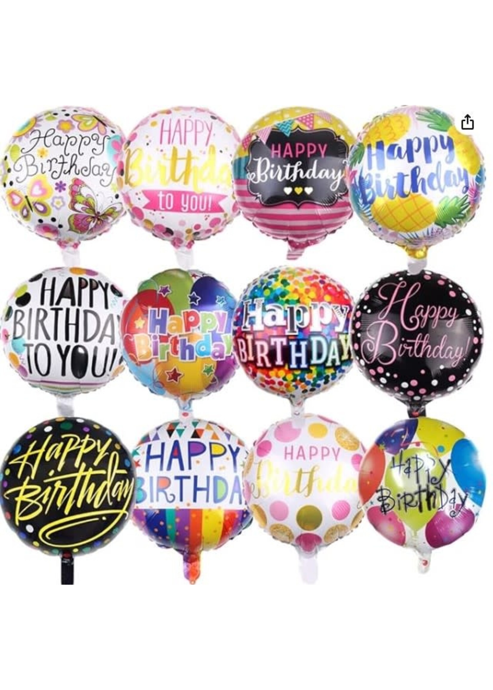 Birthday Balloons (18 Inches)