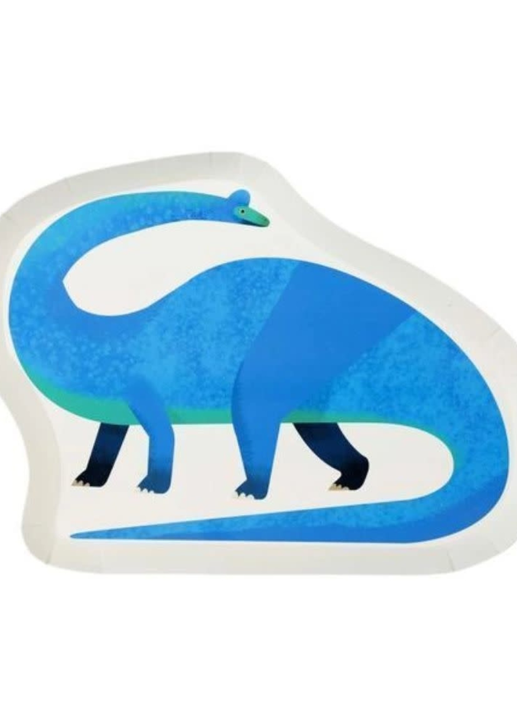 Creative Twist Events Dinosaur Shaped Plates